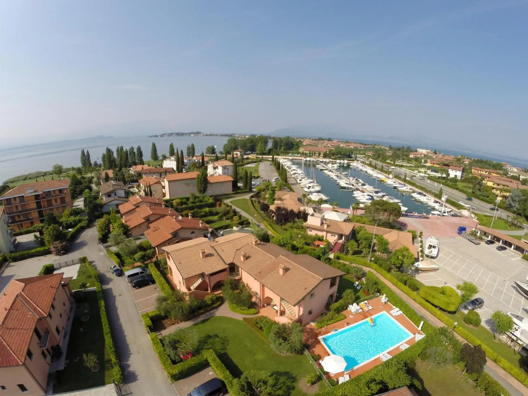Bird's eye view in BellaSirmione Holiday Apartments