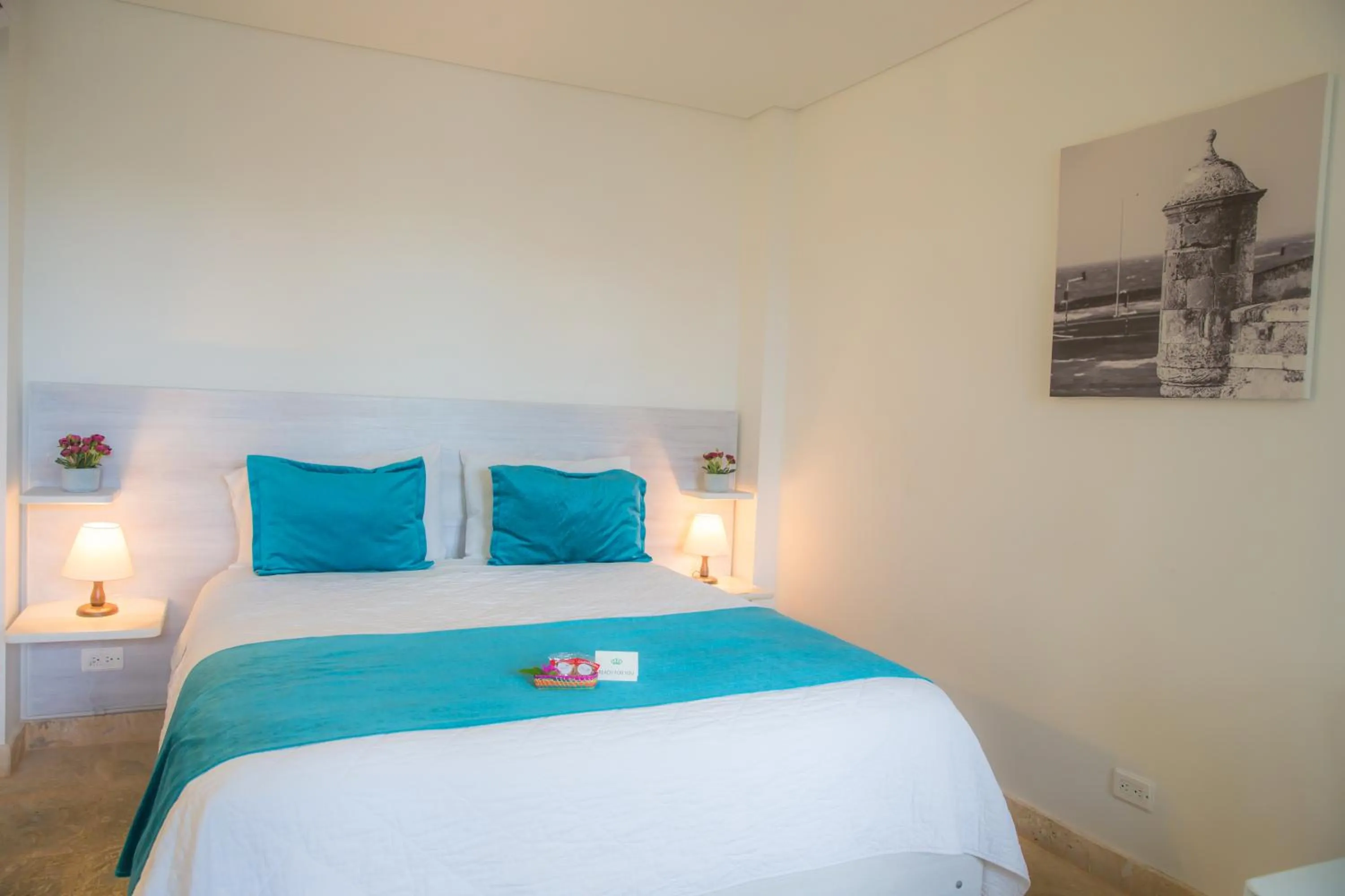 Bedroom, Bed in Hotel Boutique La Artilleria