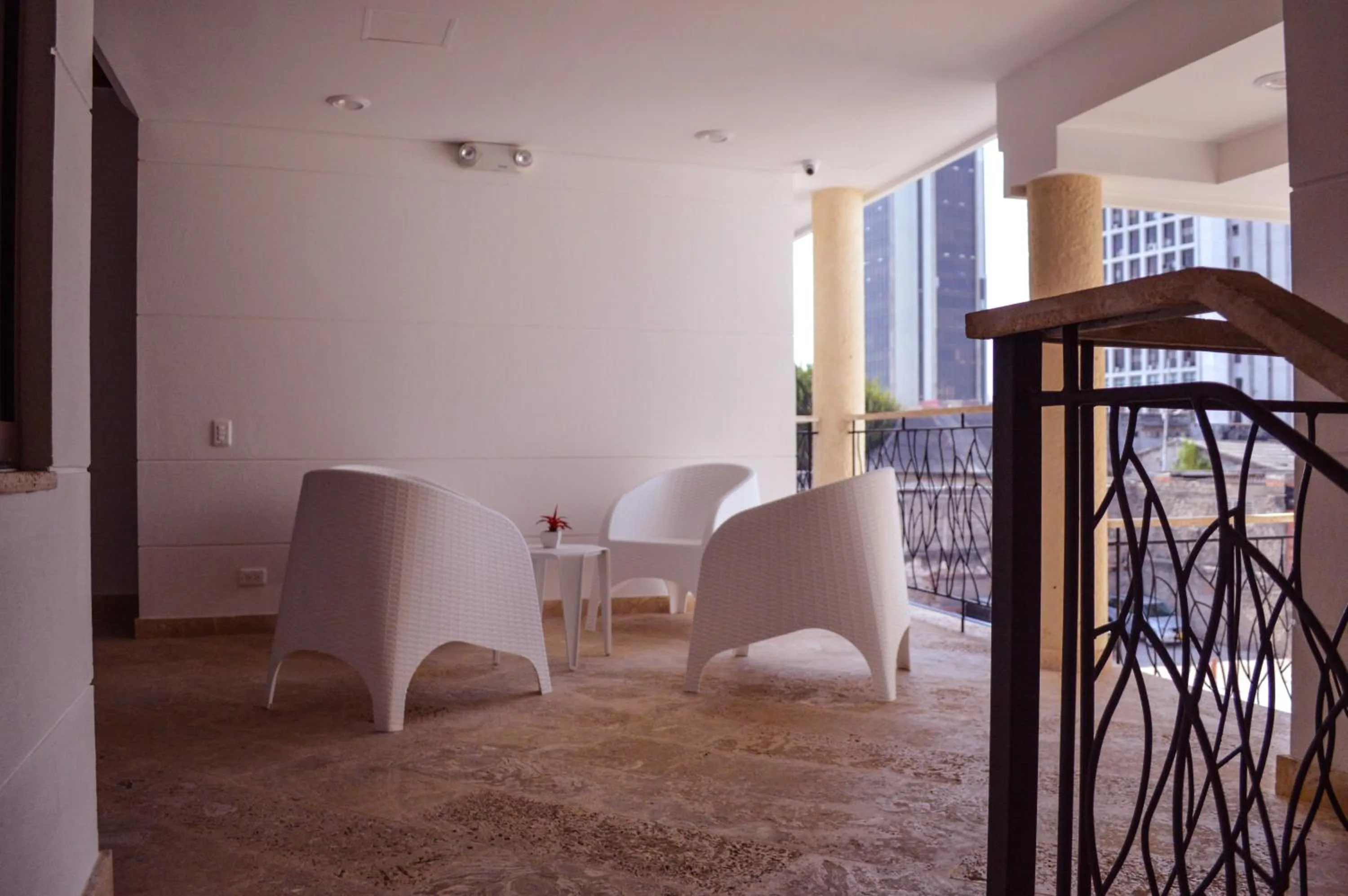 Living room in Hotel Boutique La Artilleria