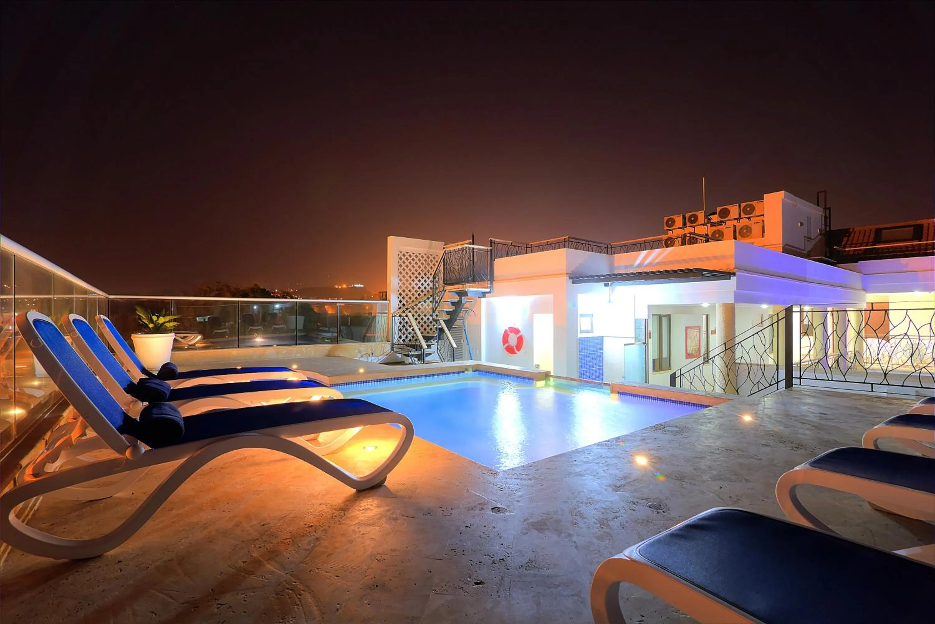 Swimming pool in Hotel Boutique La Artilleria