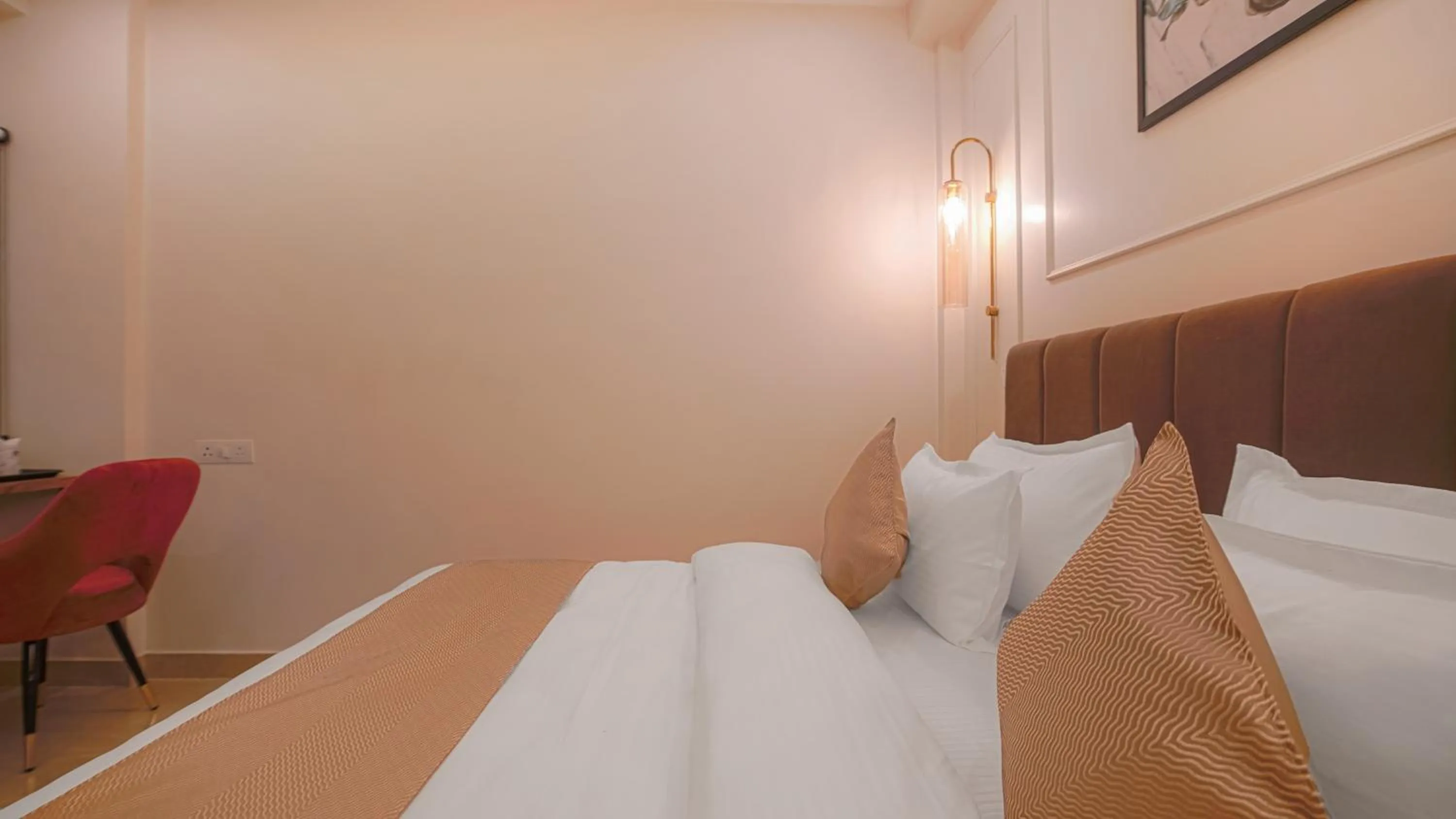 Bedroom, Bed in Perfectstayz Premium Varanasi