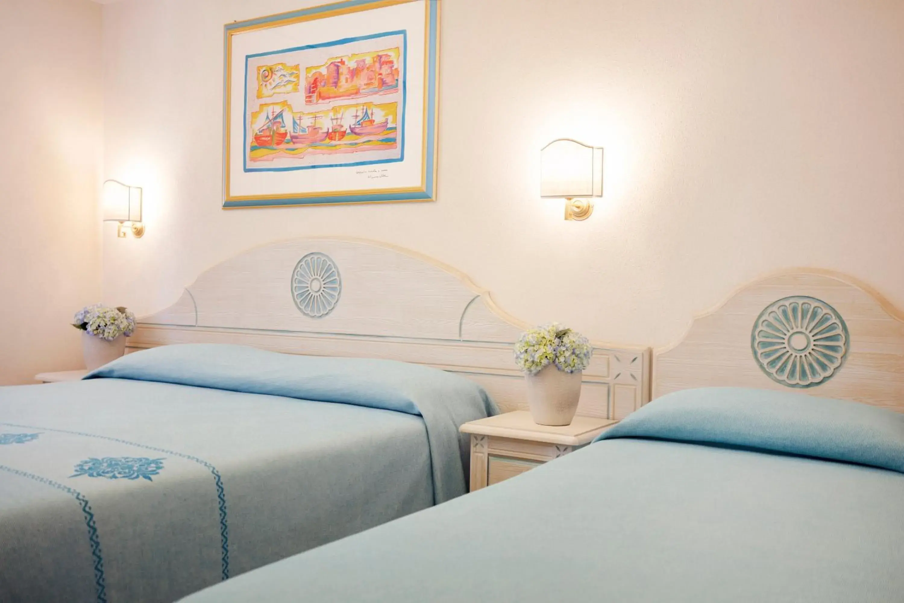 Bedroom, Bed in HOTIDAY Room Collection - Baja Sardinia Bedroom, Bed in HOTIDAY Room Collection - Baja Sardinia