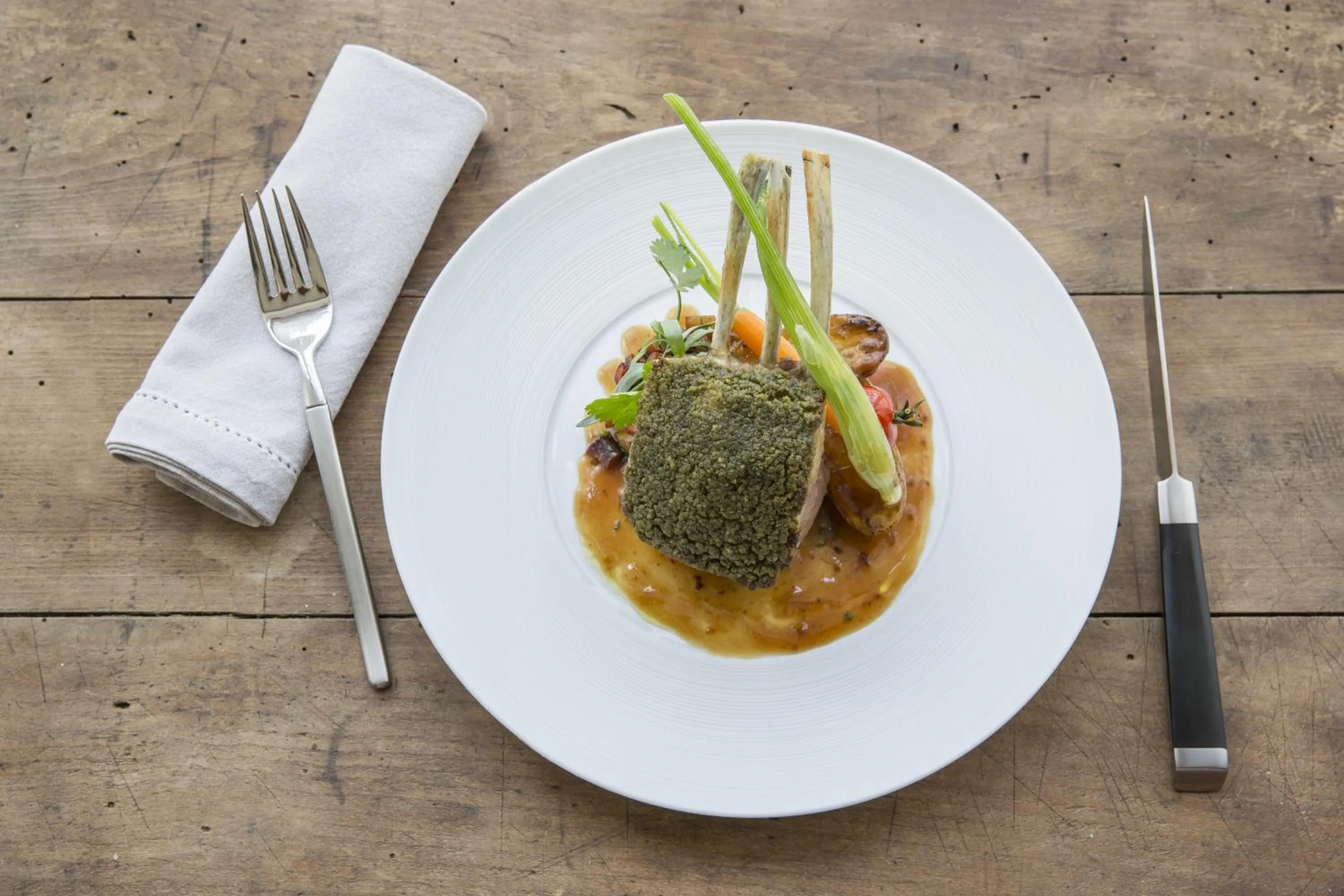 Restaurant/places to eat in Hotel de L'Abbaye Le Tronchet - Handwritten Collection