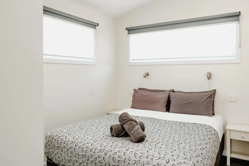 Bed in Port Fairy Holiday Park