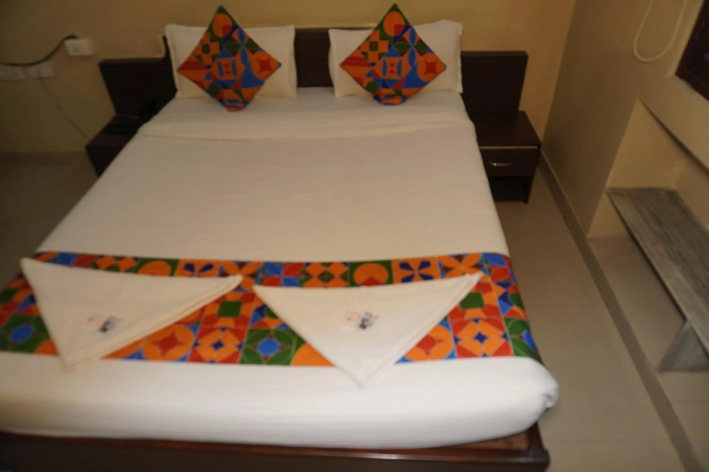 Bed in Hotel Comfort Inn