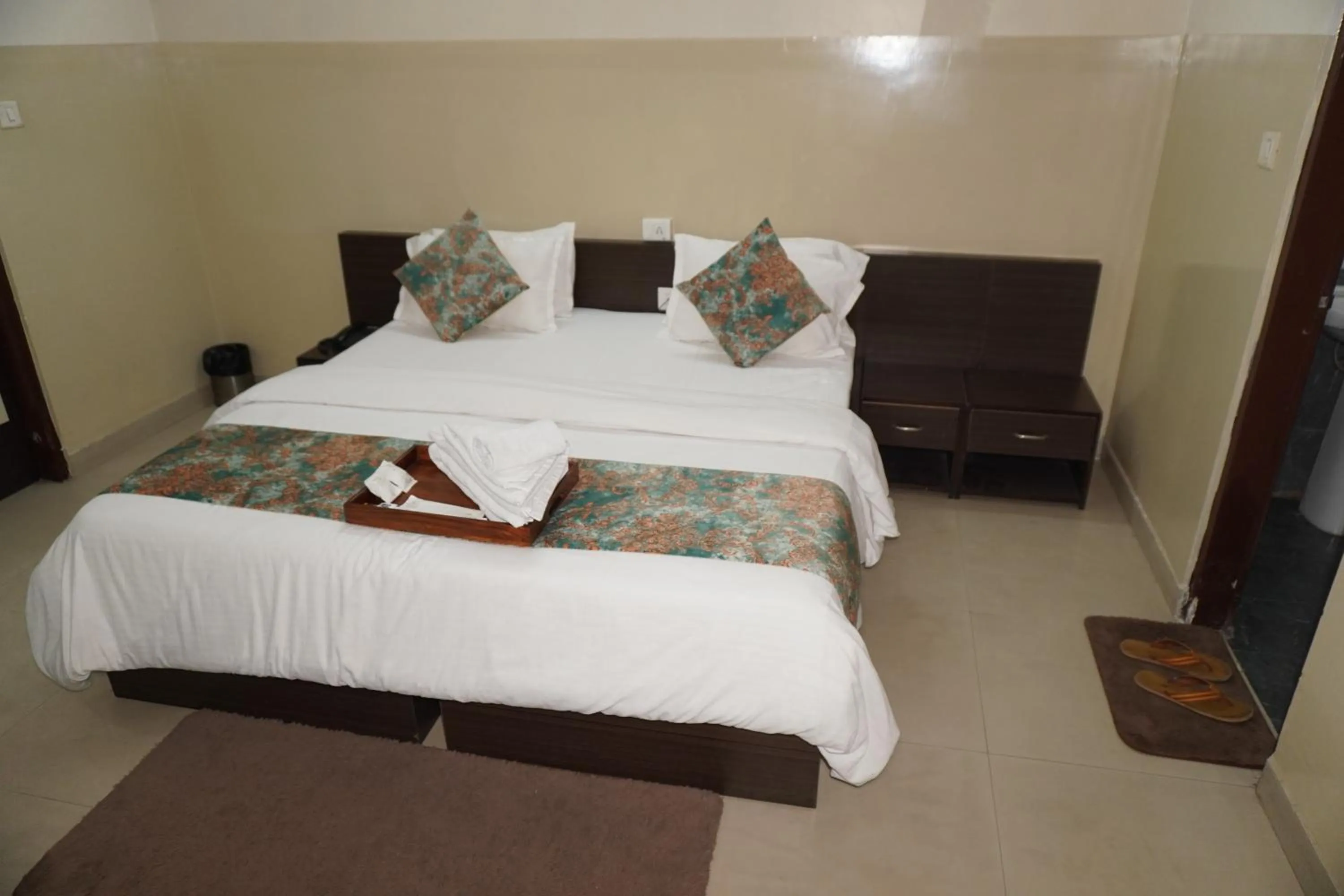 Bed in Hotel Comfort Inn