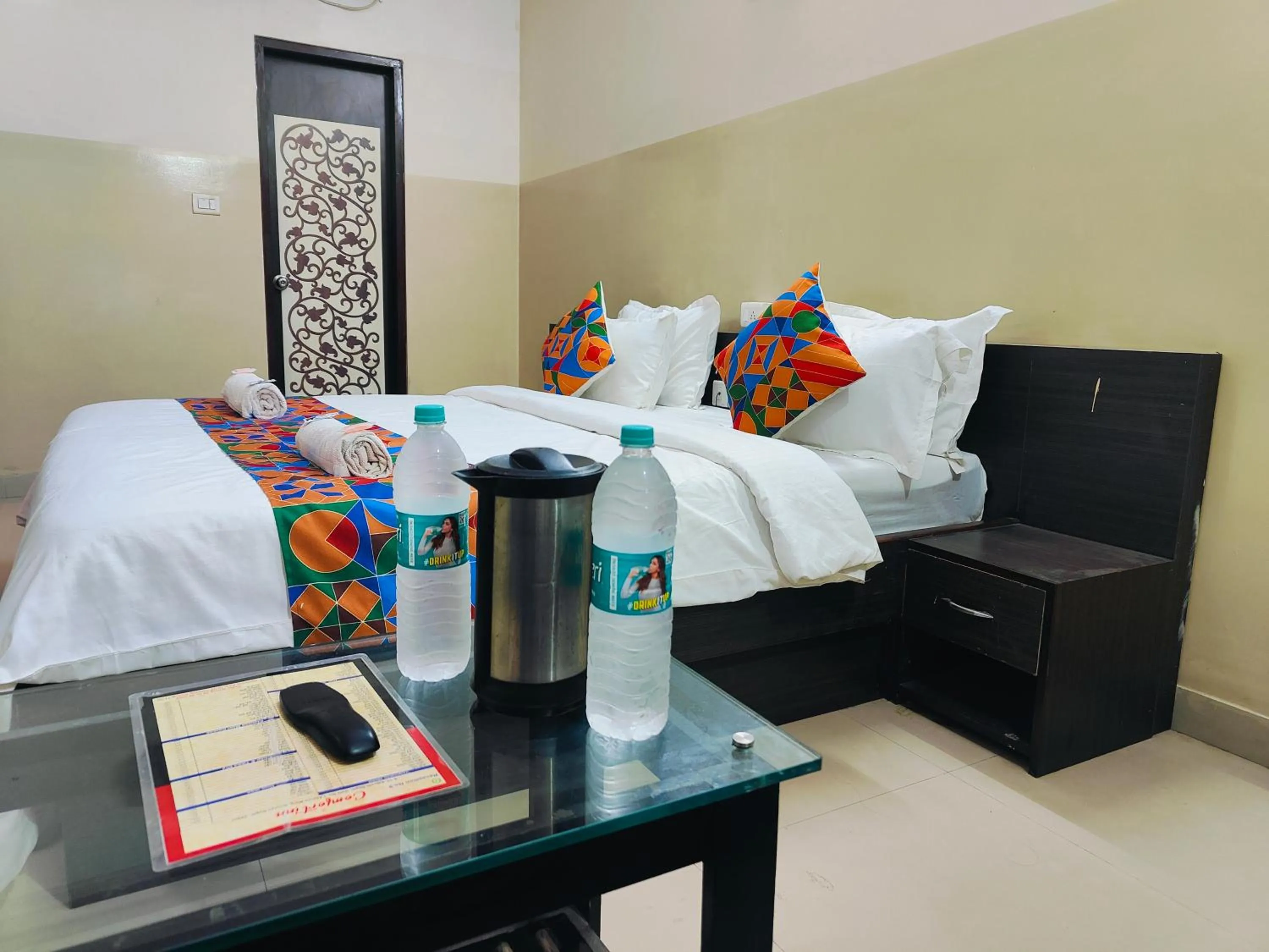 Bed in Hotel Comfort Inn