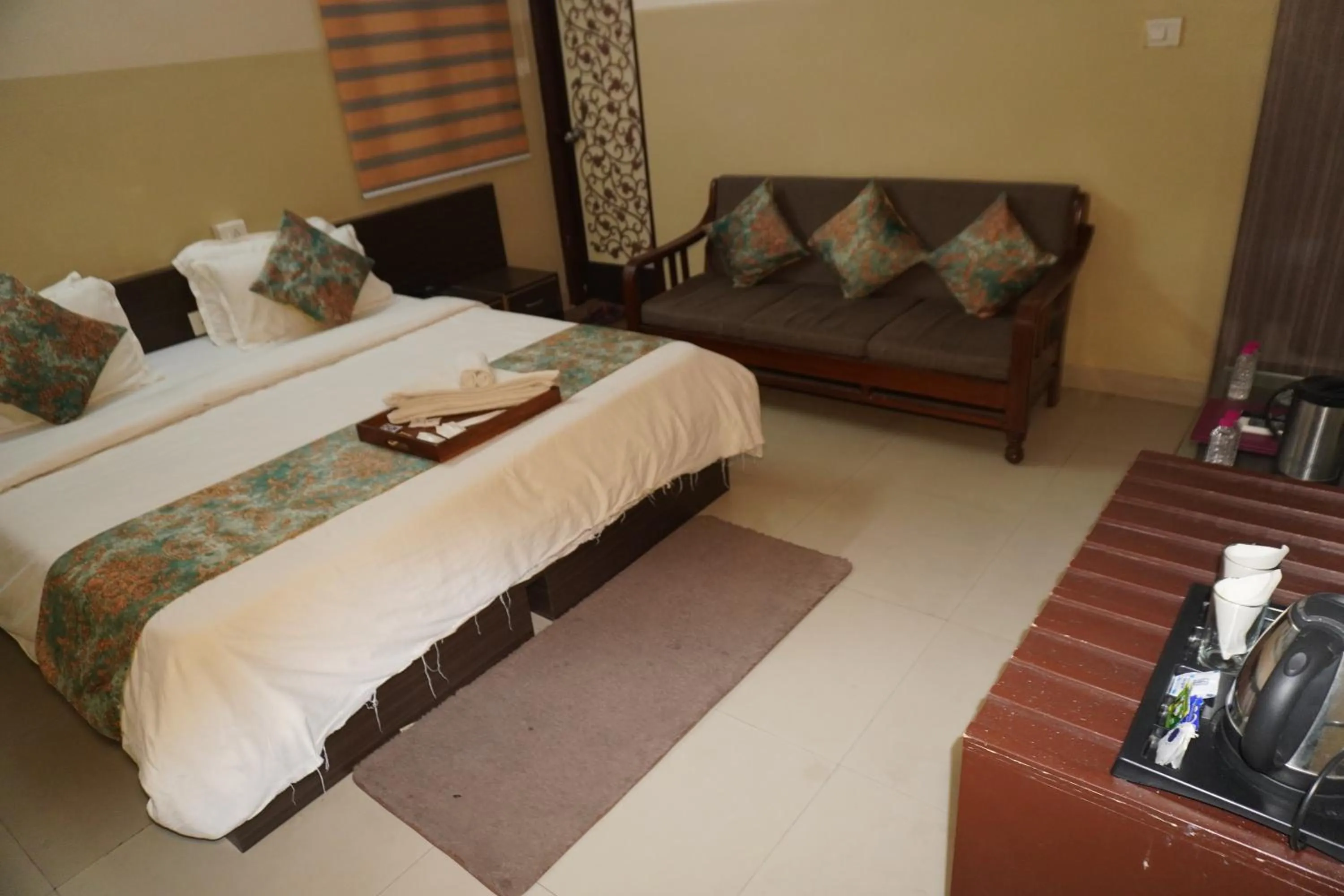 Bed in Hotel Comfort Inn