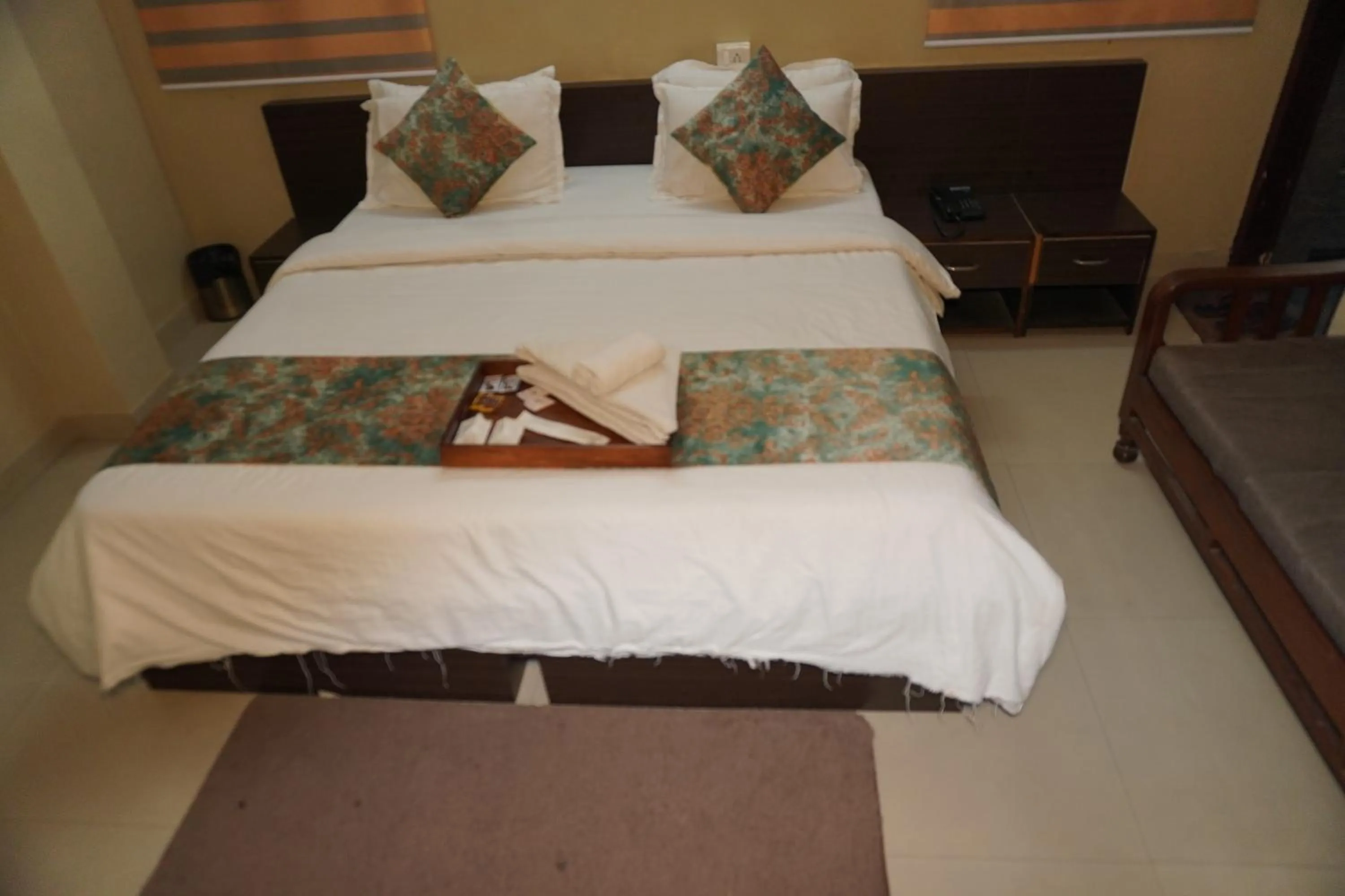 Bed in Hotel Comfort Inn