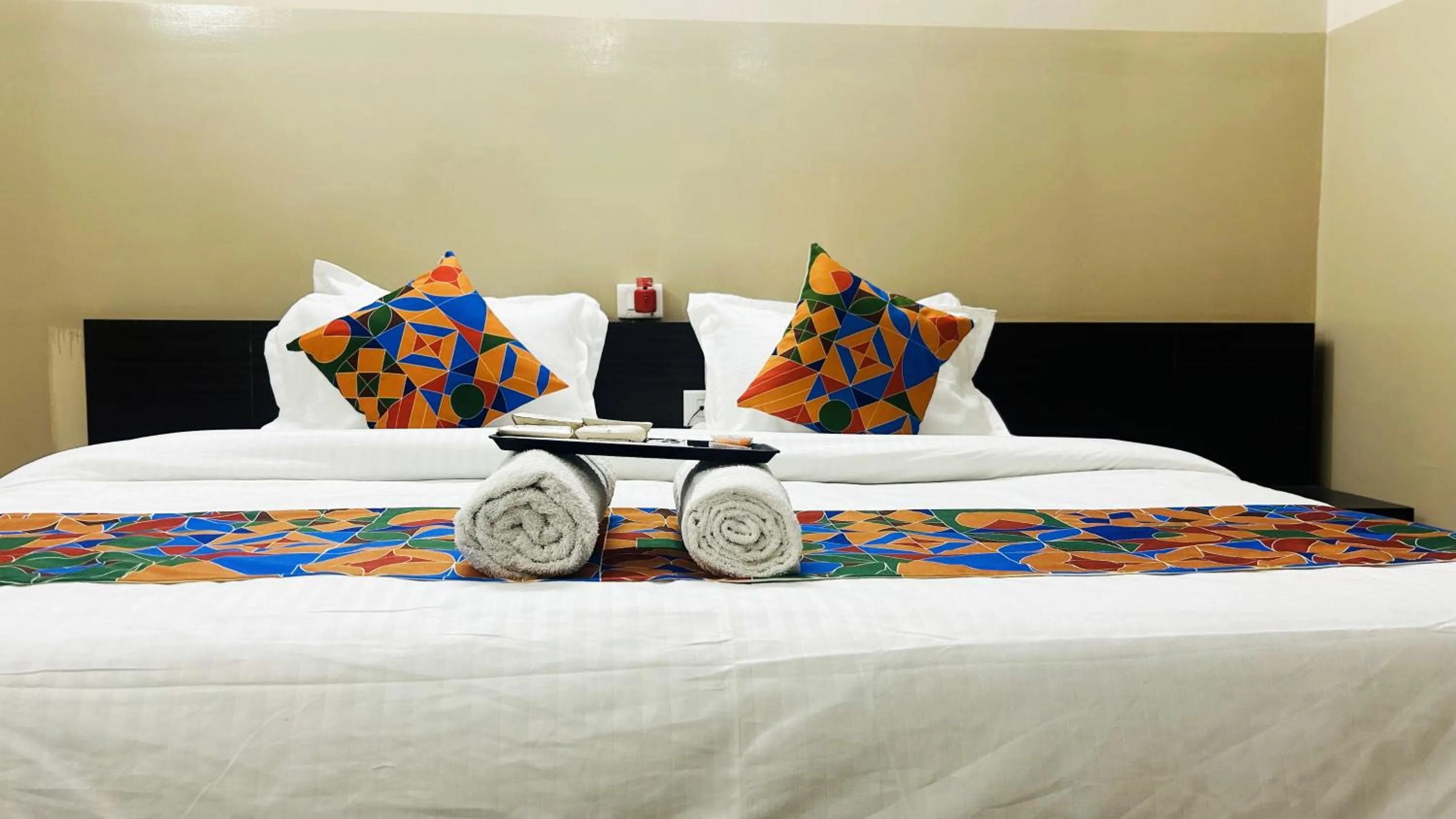 Bed in Hotel Comfort Inn