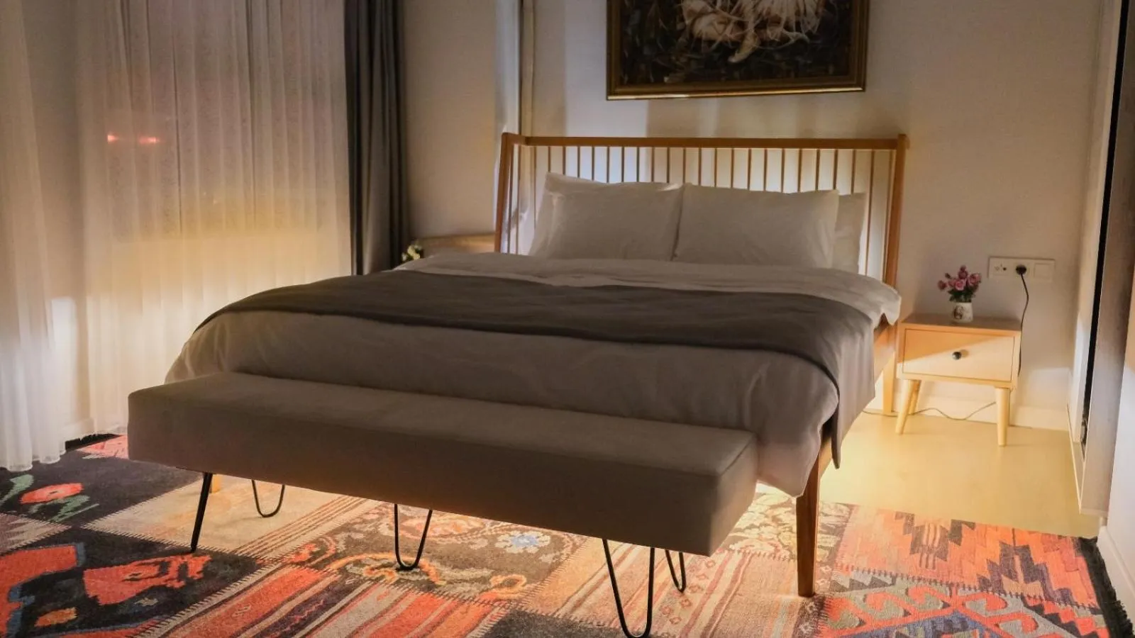 Bedroom, Bed in Million Old City Apartment