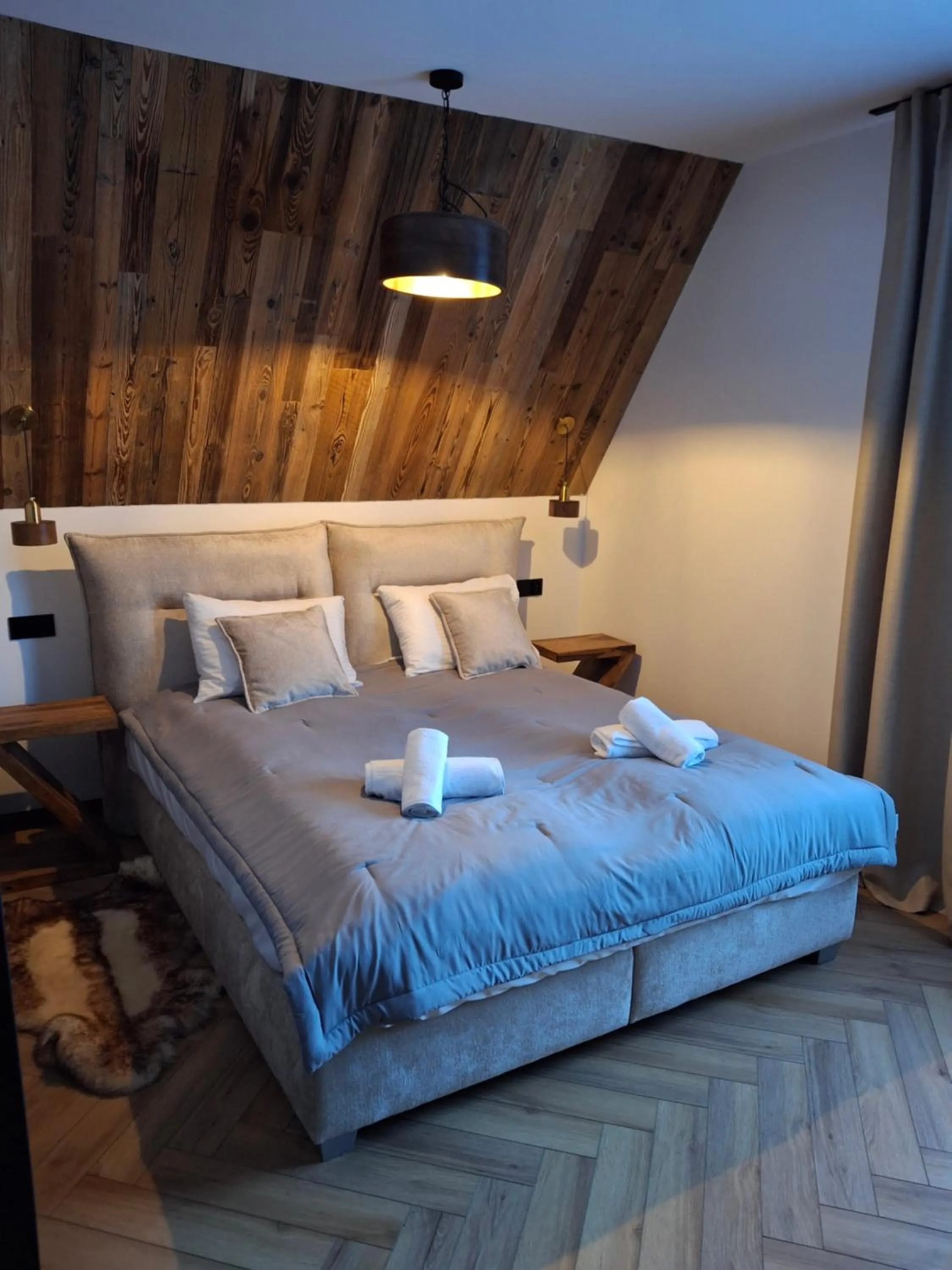 Bed in Zwierzyniecka Residence
