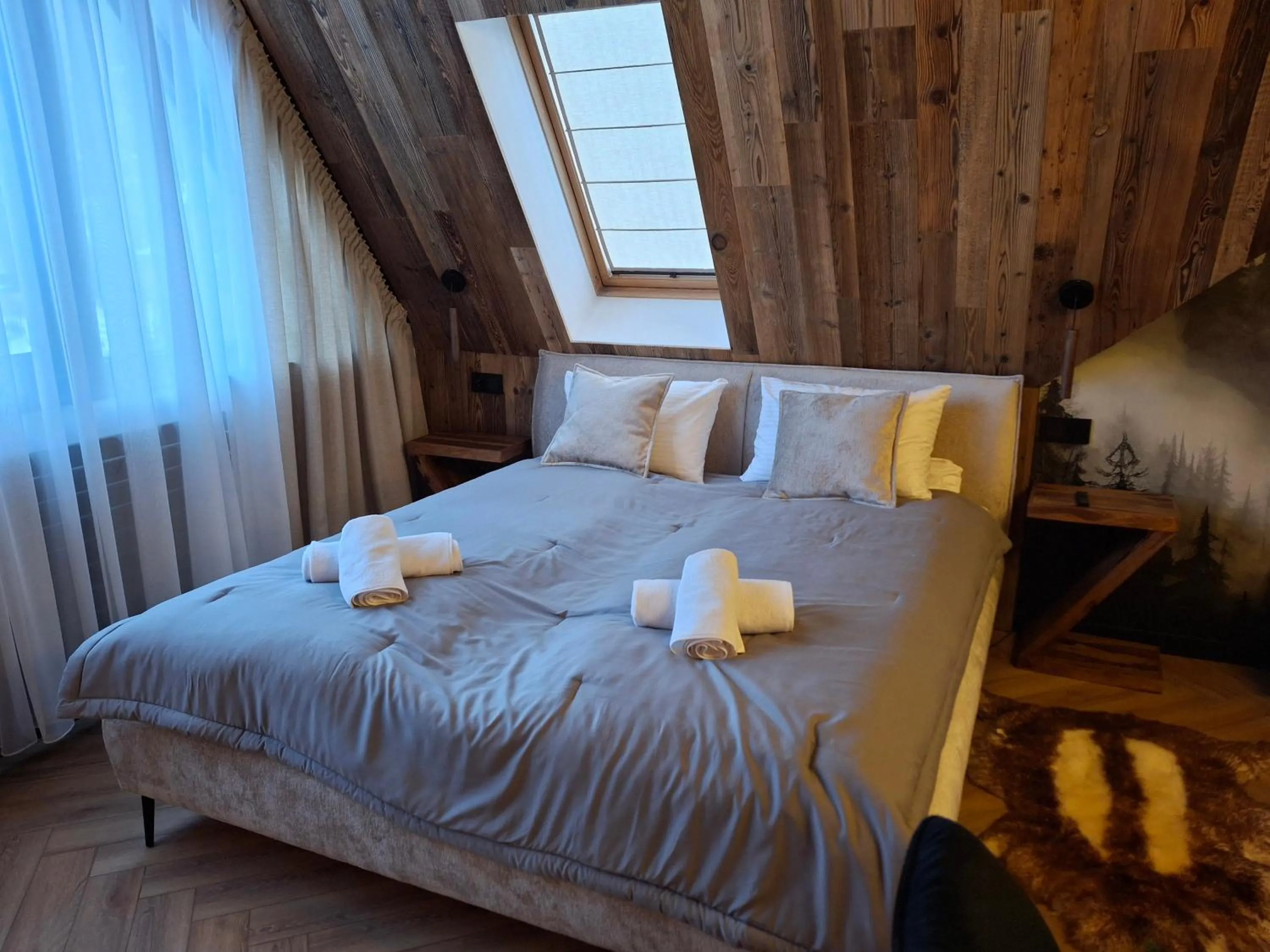 Bed in Zwierzyniecka Residence