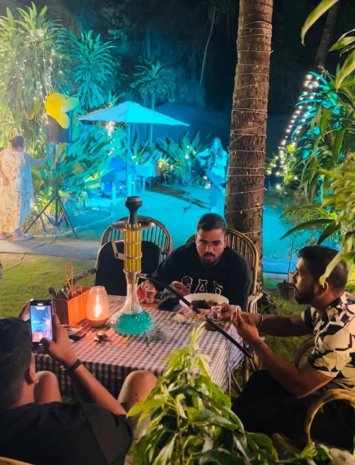 Food and drinks in Garden Aroma Palolem, Beachside Hostel & Cafe Bar