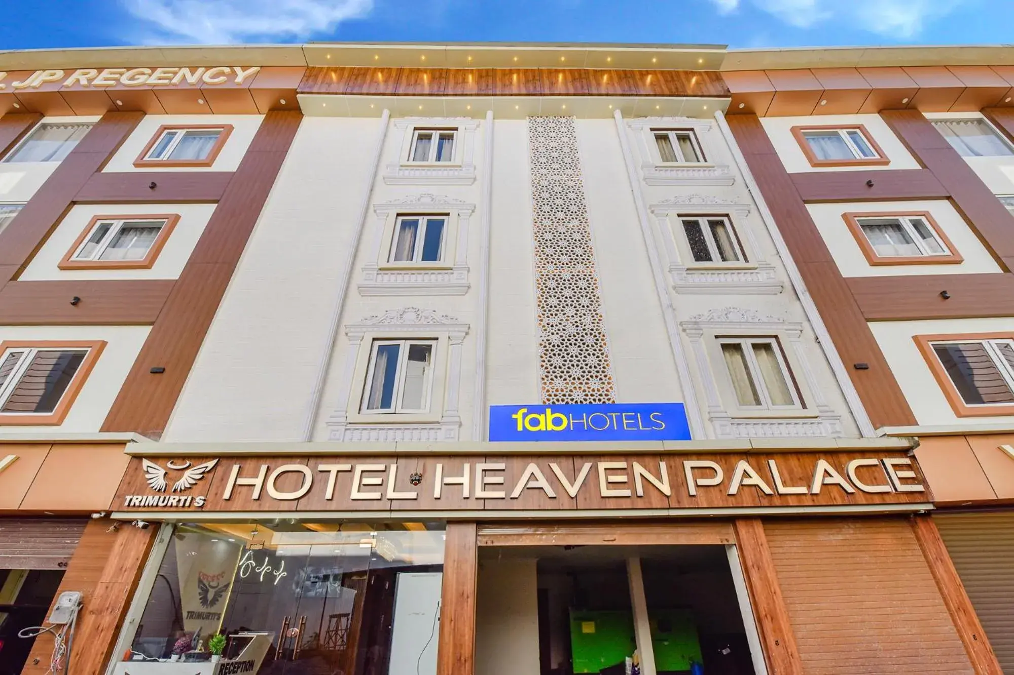 Property building in FabHotel Heaven Palace Property building in FabHotel Heaven Palace