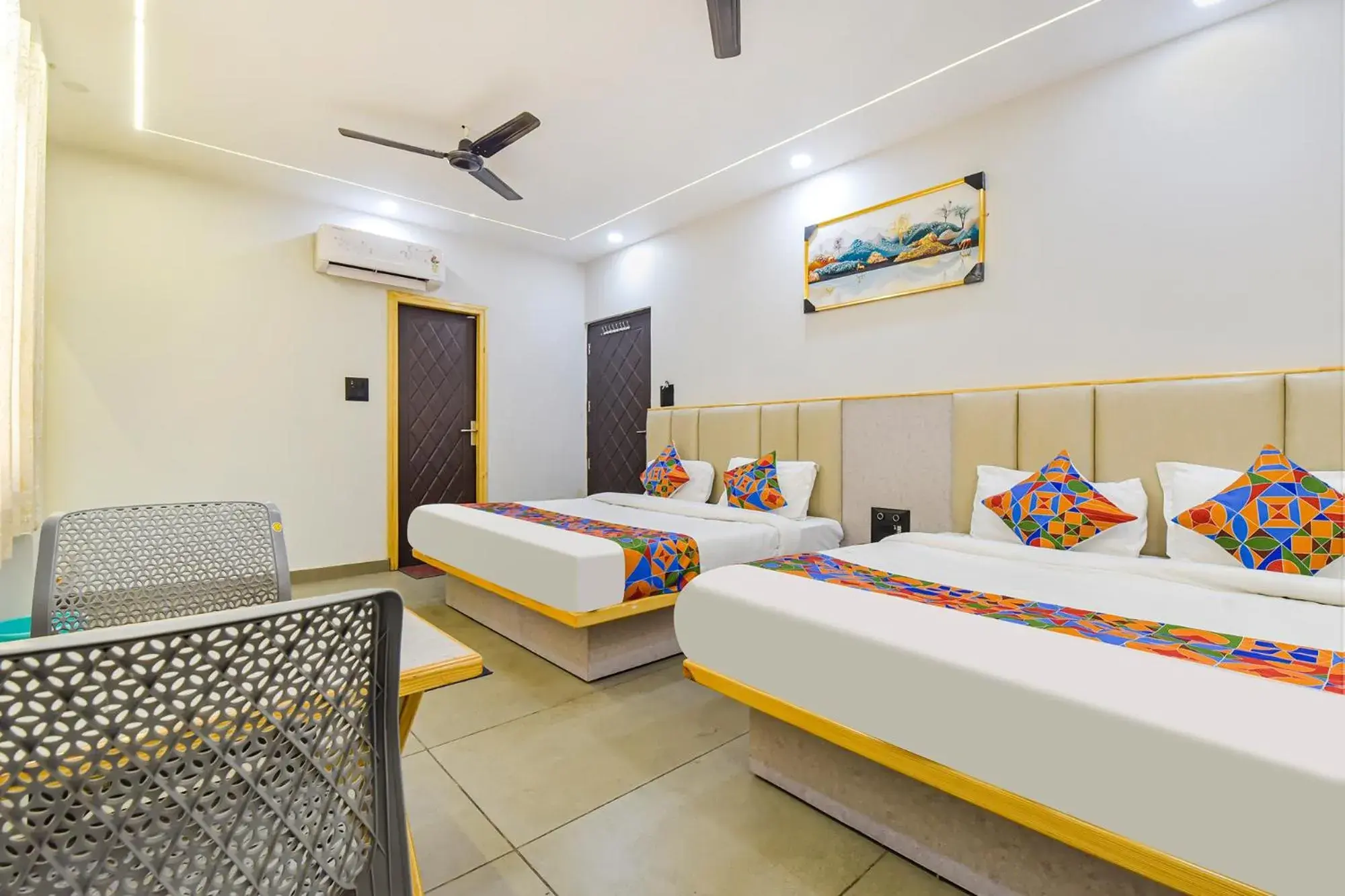 Bed in FabHotel Heaven Palace Bed in FabHotel Heaven Palace