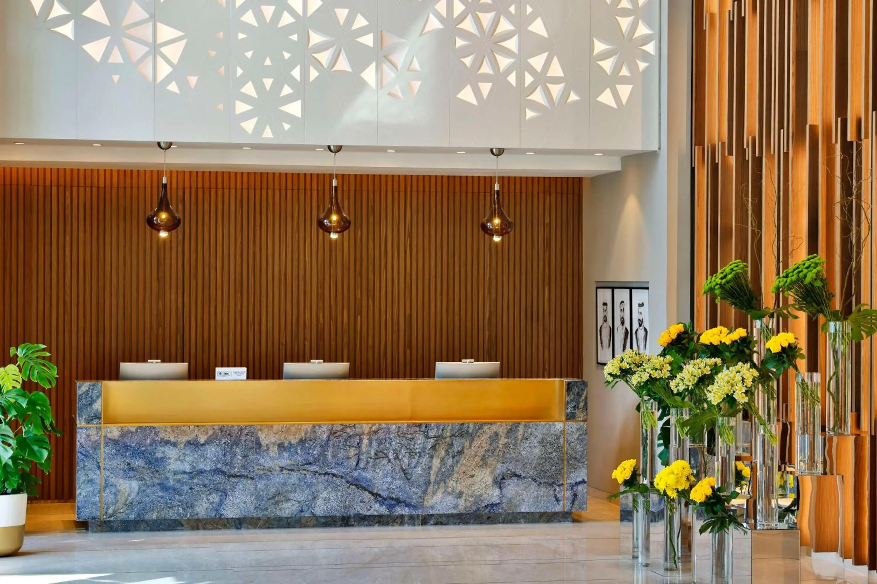 Lobby or reception in Tumbi Hotel Dubai The Palm,Tapestry Collection Hilton Lobby or reception in Tumbi Hotel Dubai The Palm,Tapestry Collection Hilton