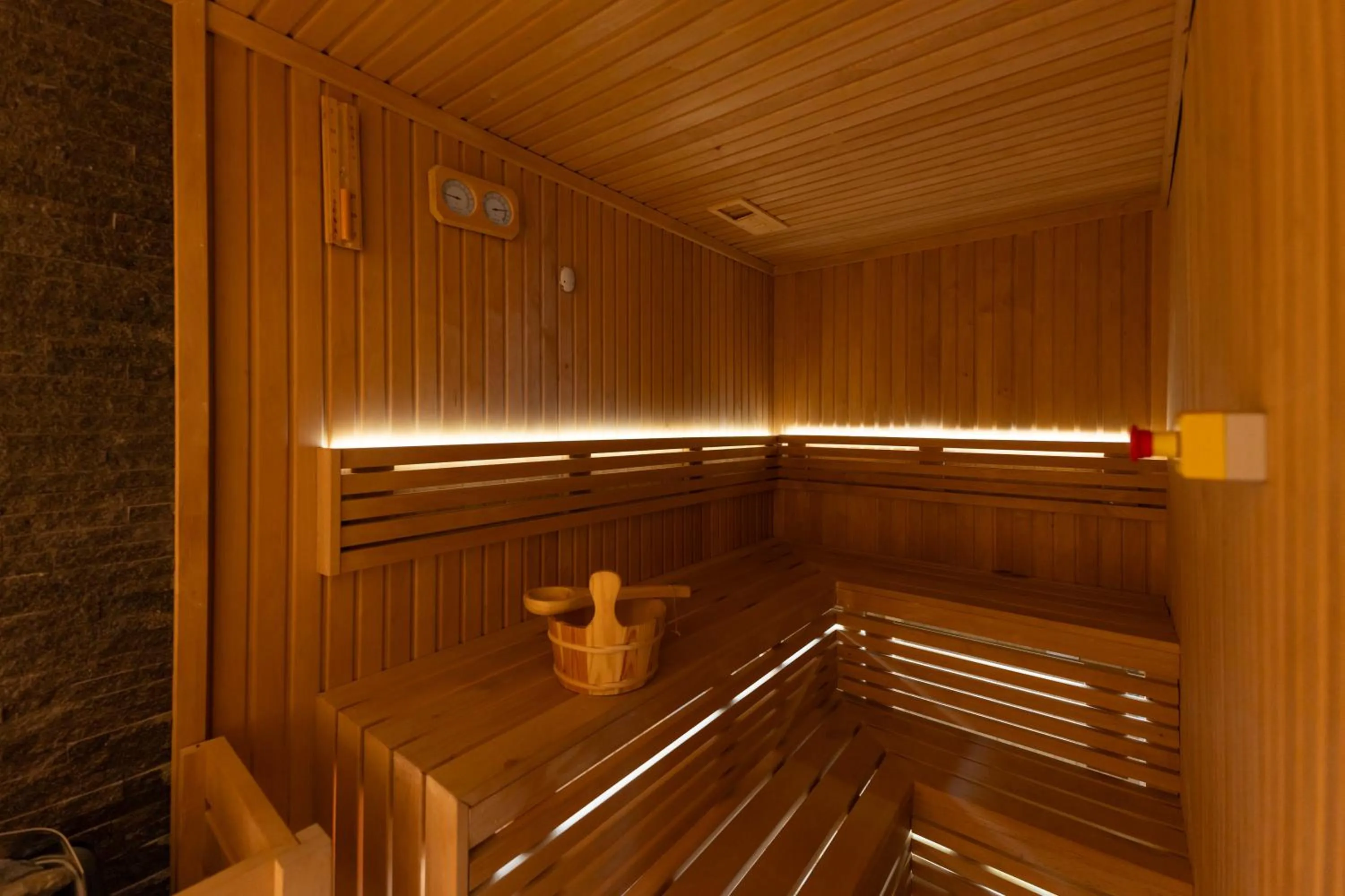 Sauna in Tumbi Hotel Dubai The Palm,Tapestry Collection Hilton