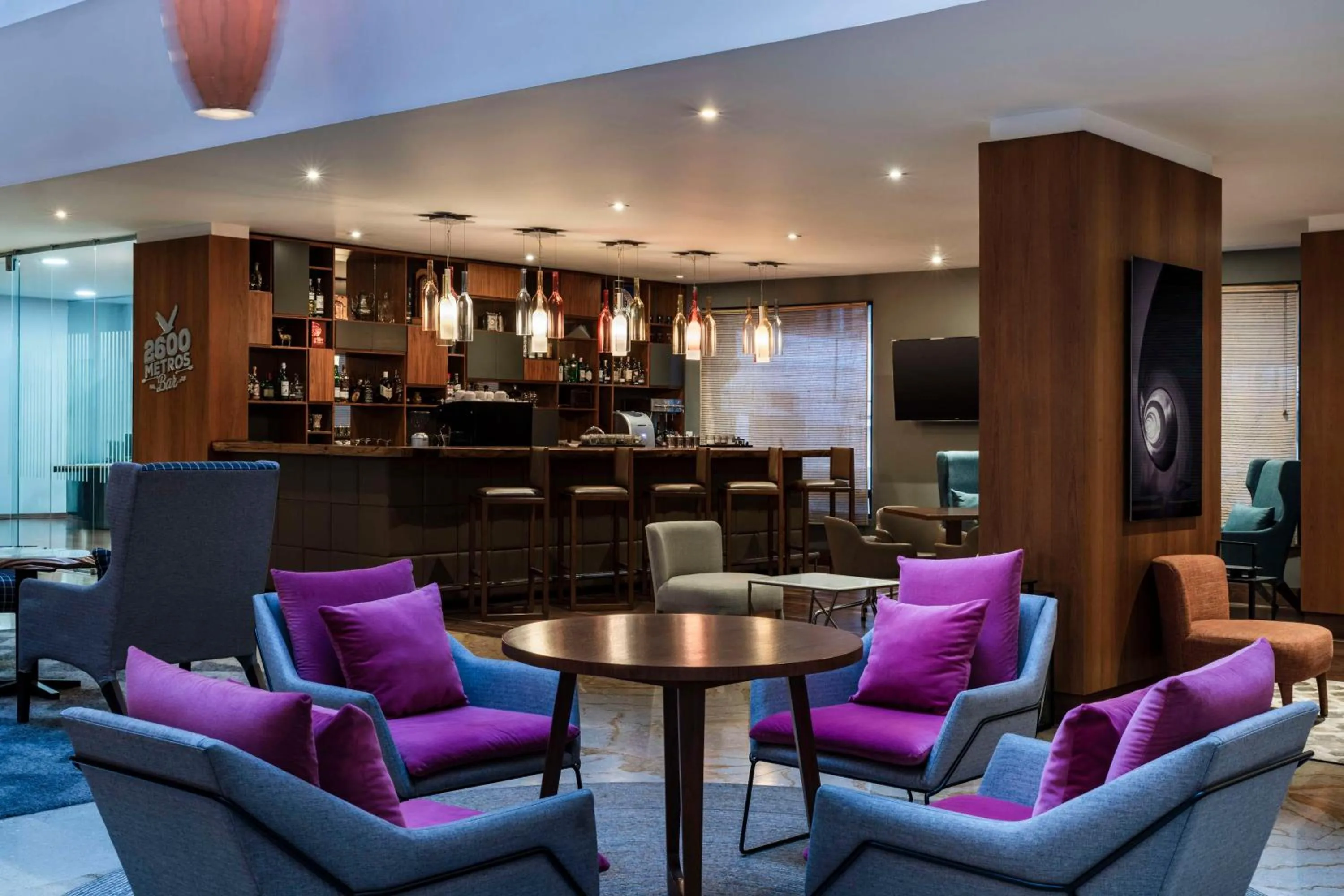 Lounge or bar in Doubletree By Hilton Bogota Calle 100,Co