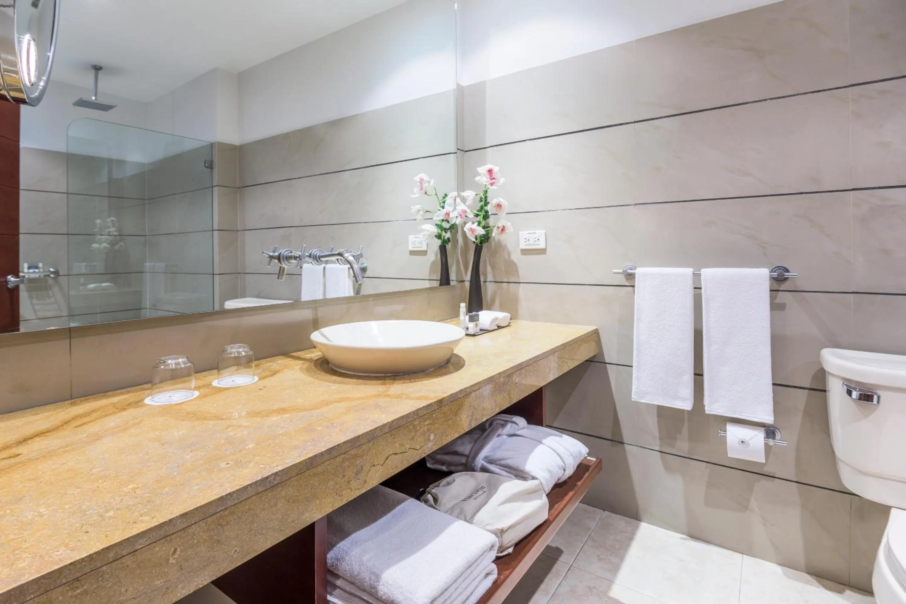 Bathroom in Doubletree By Hilton Bogota Calle 100,Co