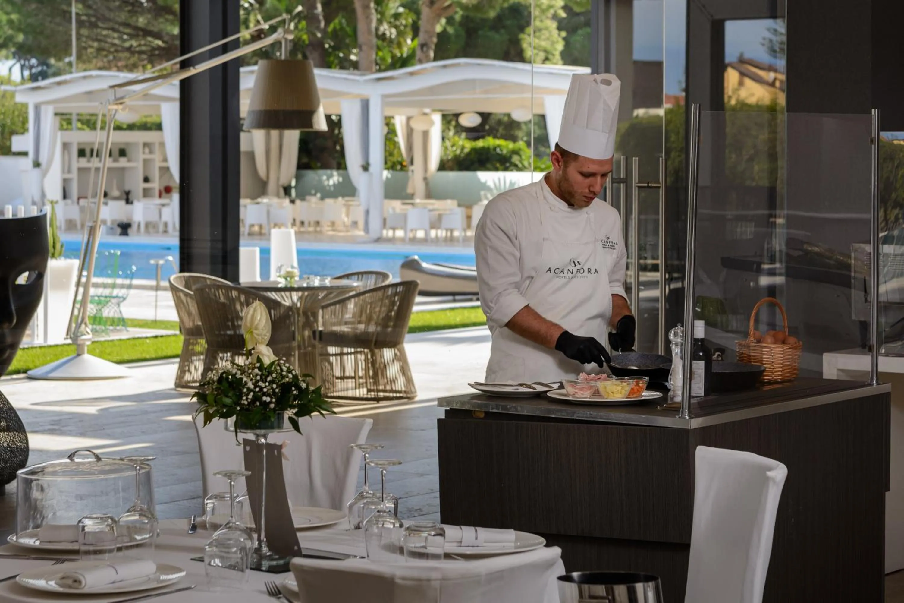 Continental breakfast in Hotel Cerere