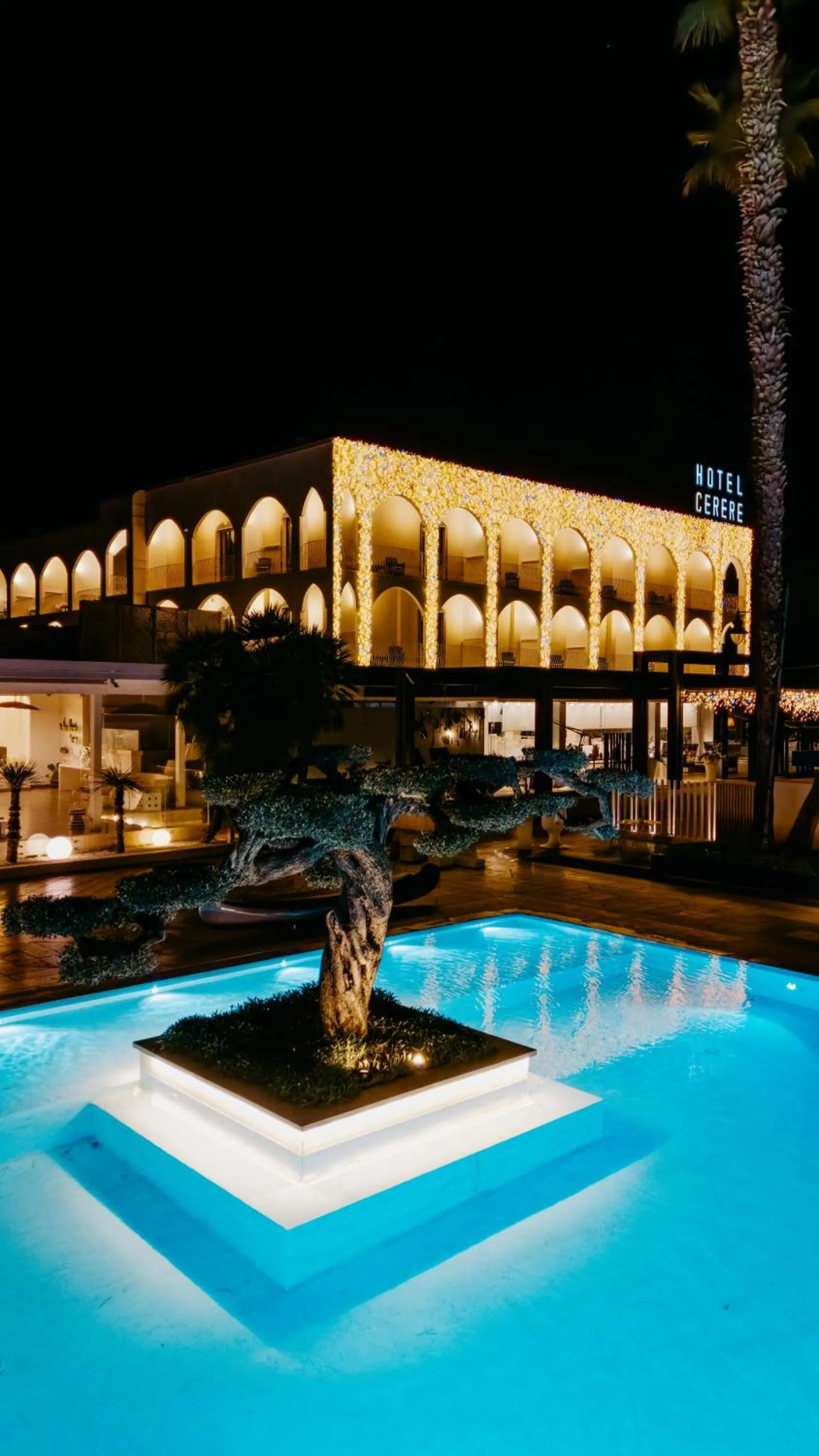 Swimming pool in Hotel Cerere