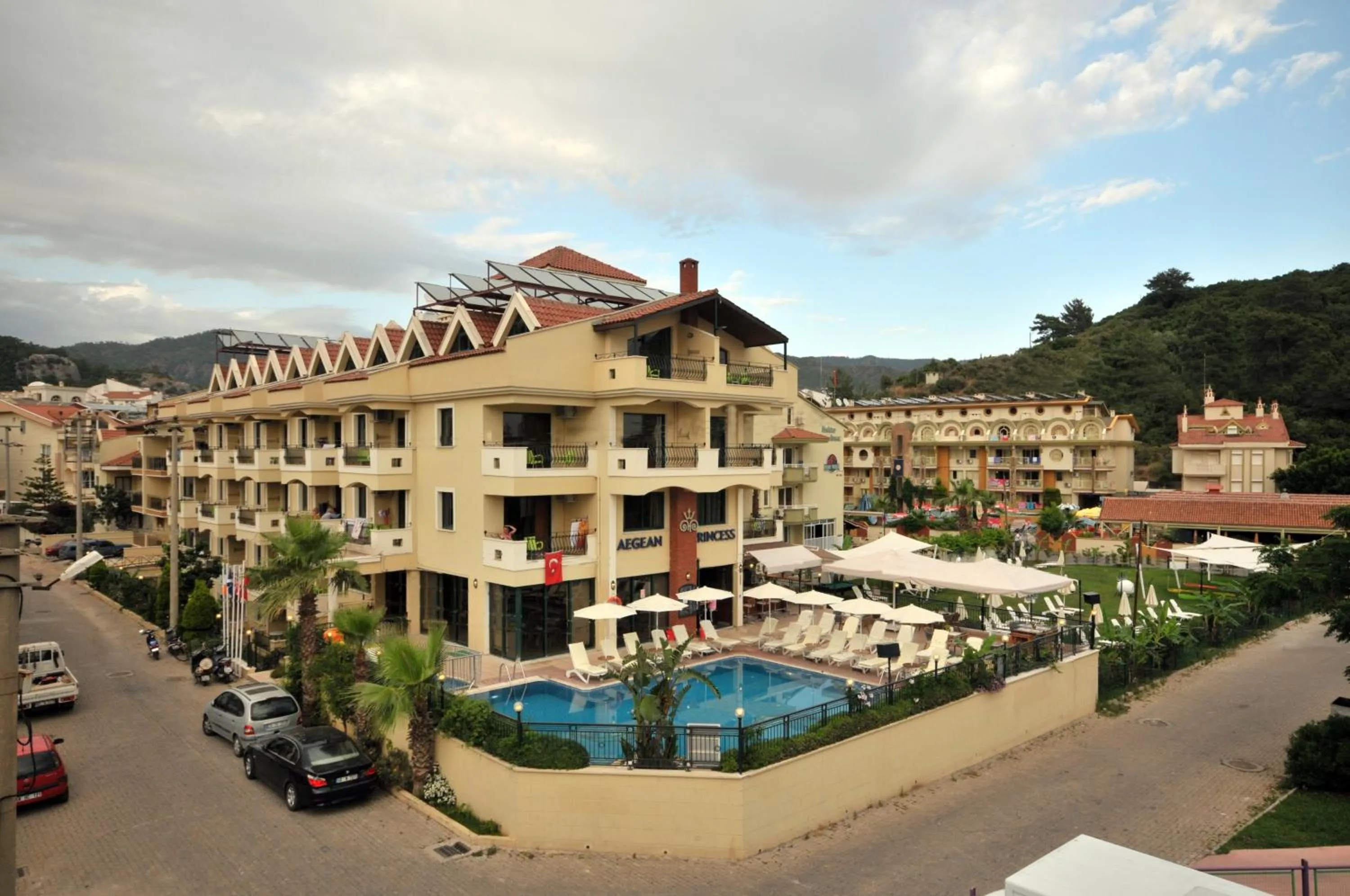 Bird's eye view in Aegean Princess Apartments And Studio