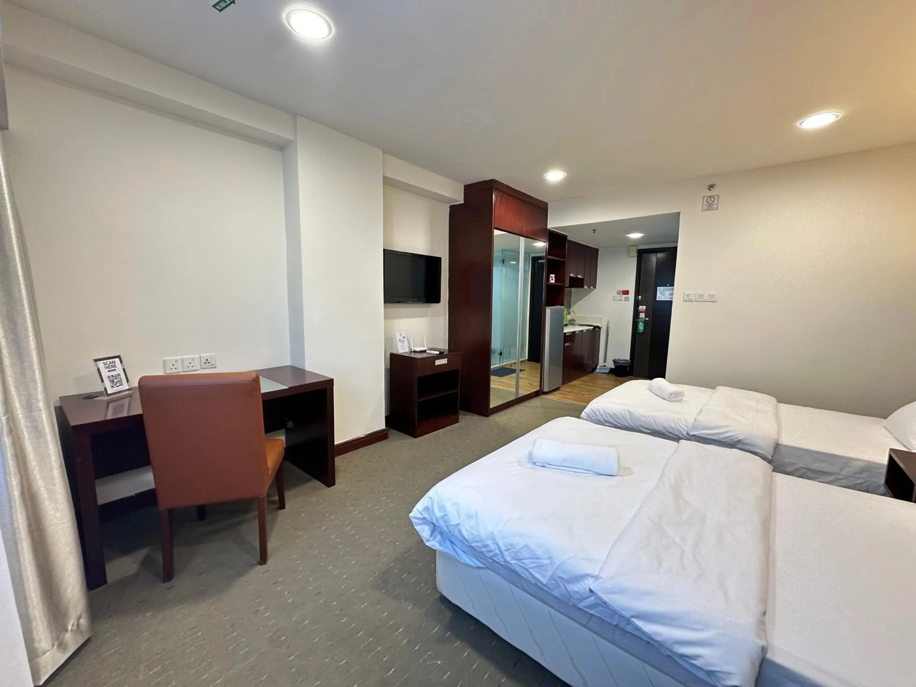 TV and multimedia, Bed in South China Sea Place by Kinabina Homestay
