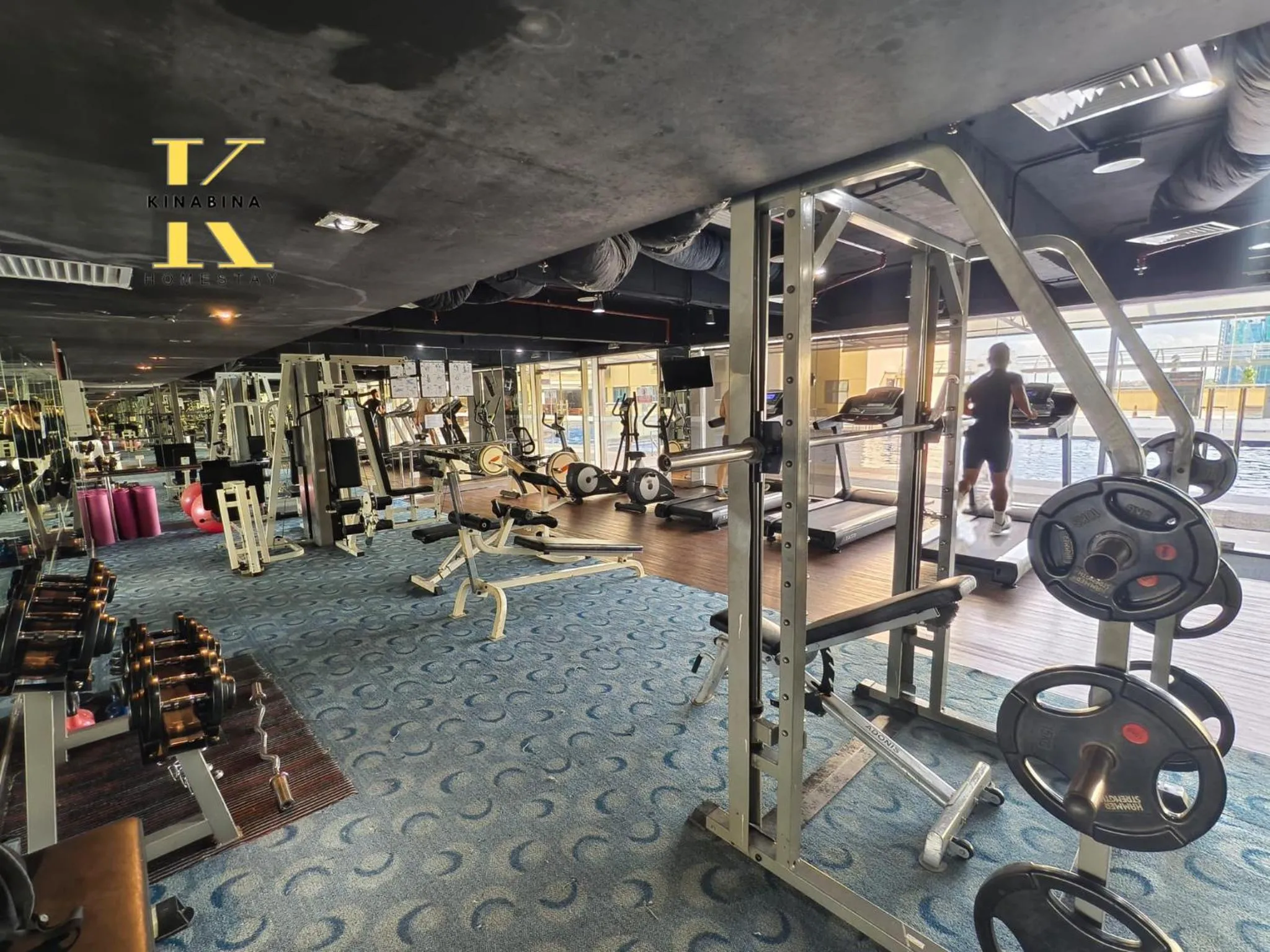 Fitness centre/facilities in South China Sea Place by Kinabina Homestay