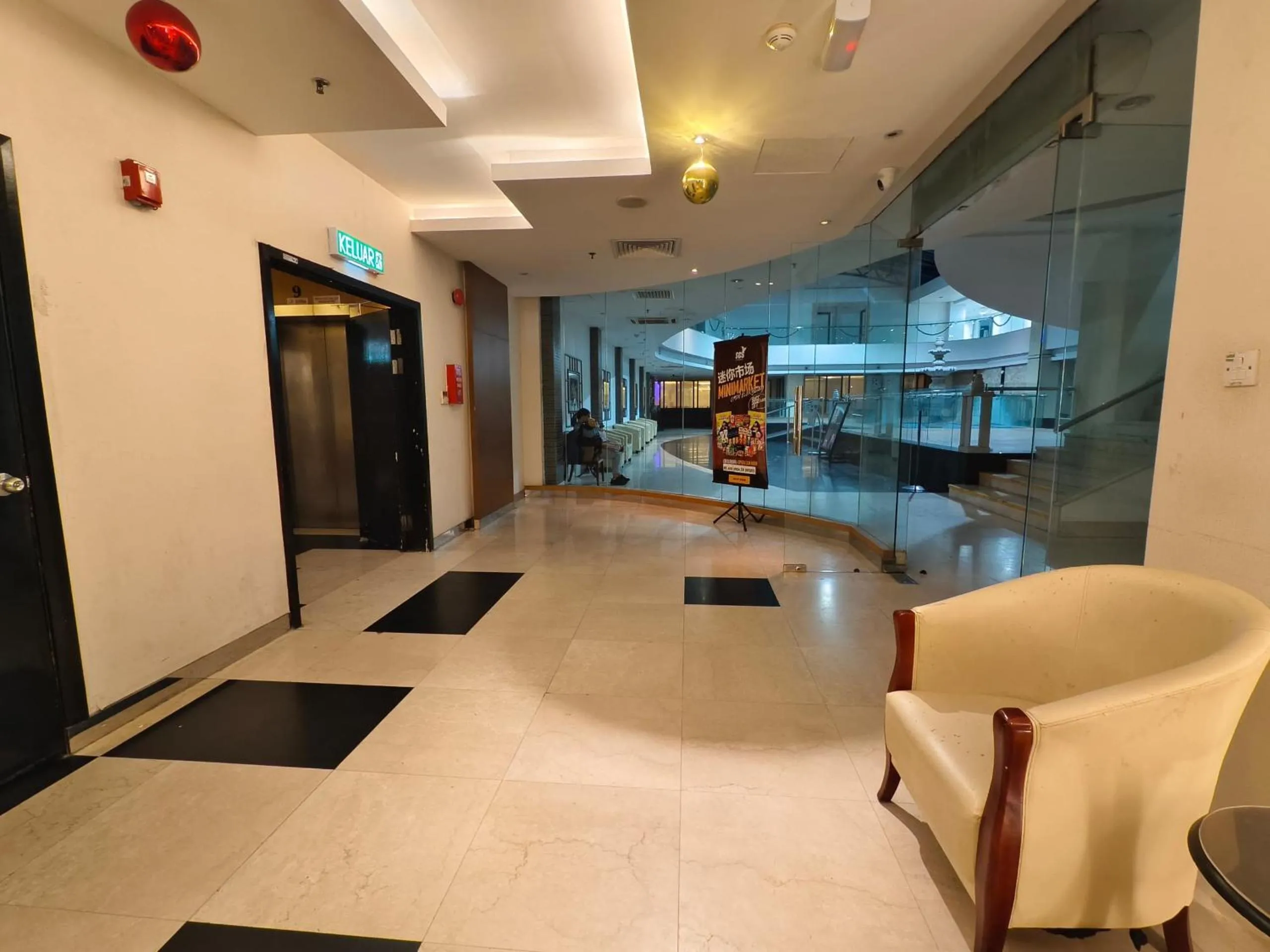 Seating area in South China Sea Place by Kinabina Homestay