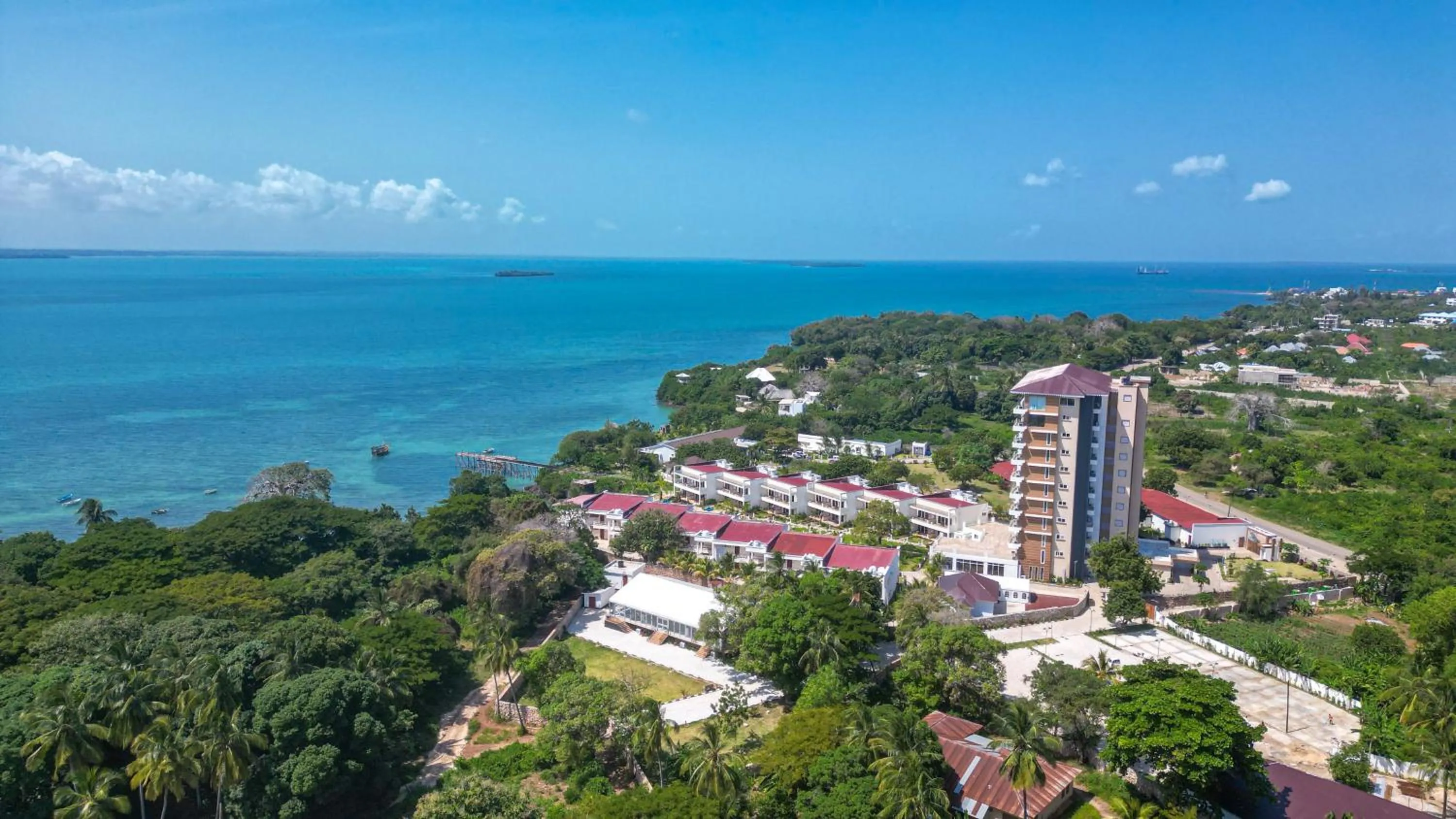 Bird's eye view in Blue Ocean Resort & Residences