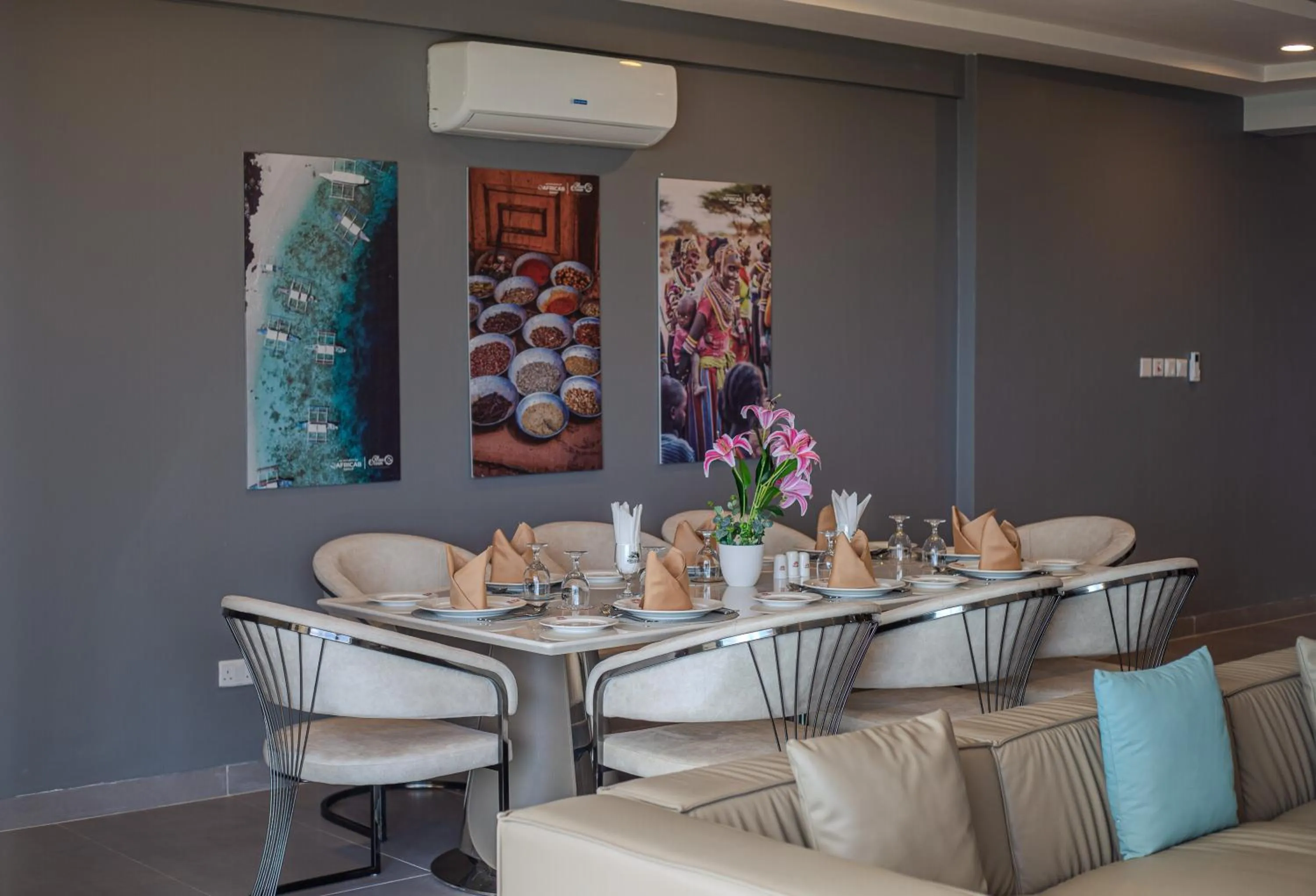 Living room in Blue Ocean Resort & Residences