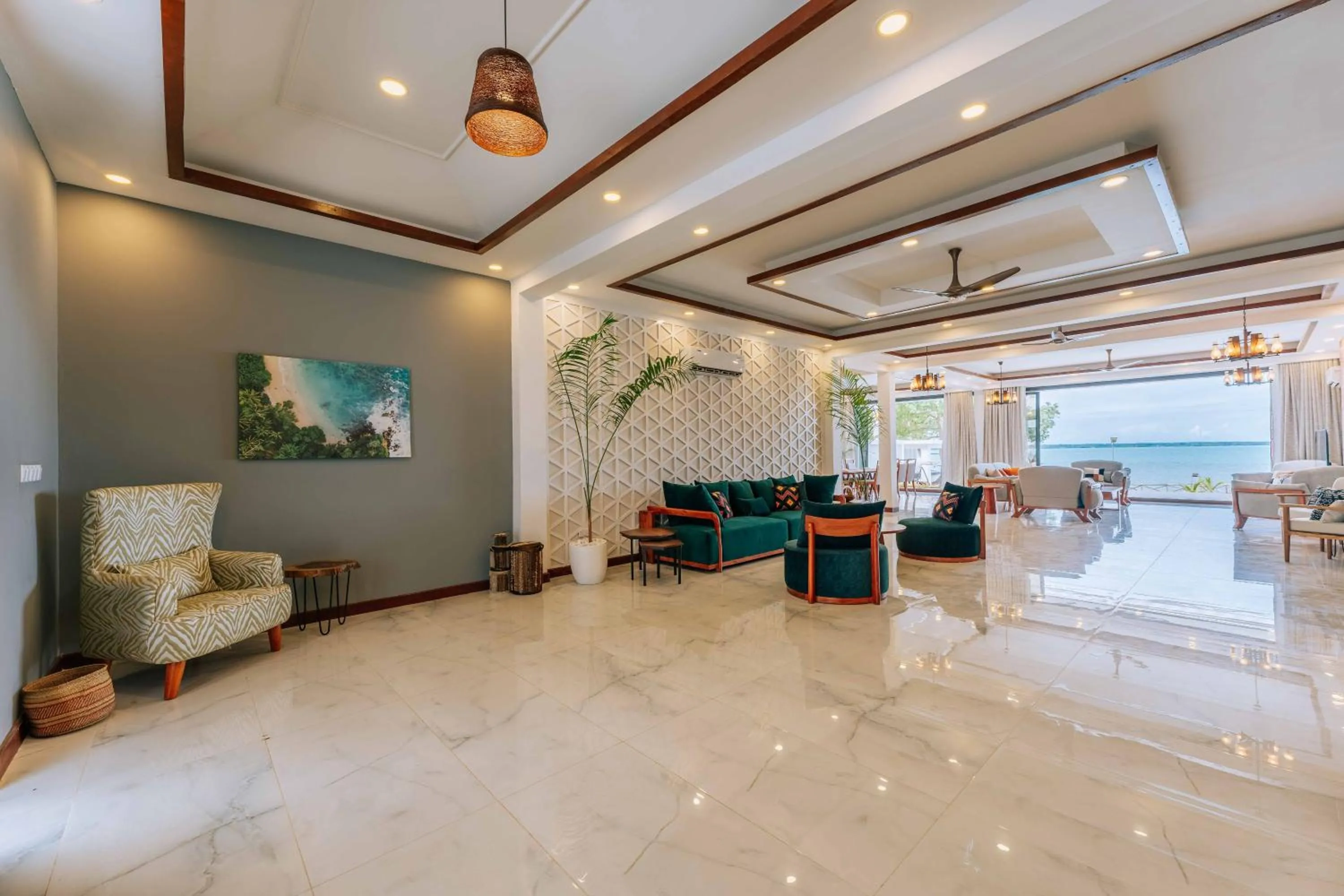 Living room in Blue Ocean Resort & Residences