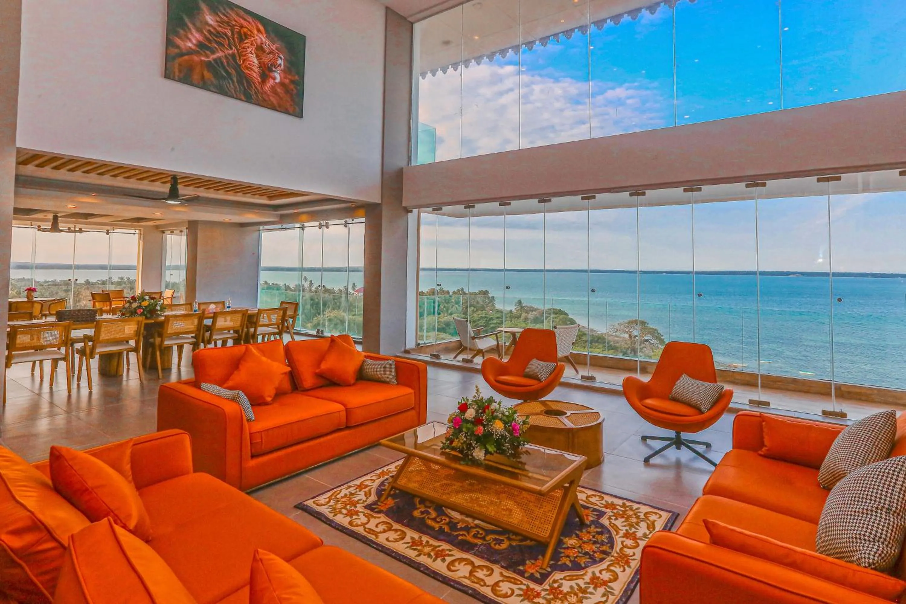 Living room in Blue Ocean Resort & Residences