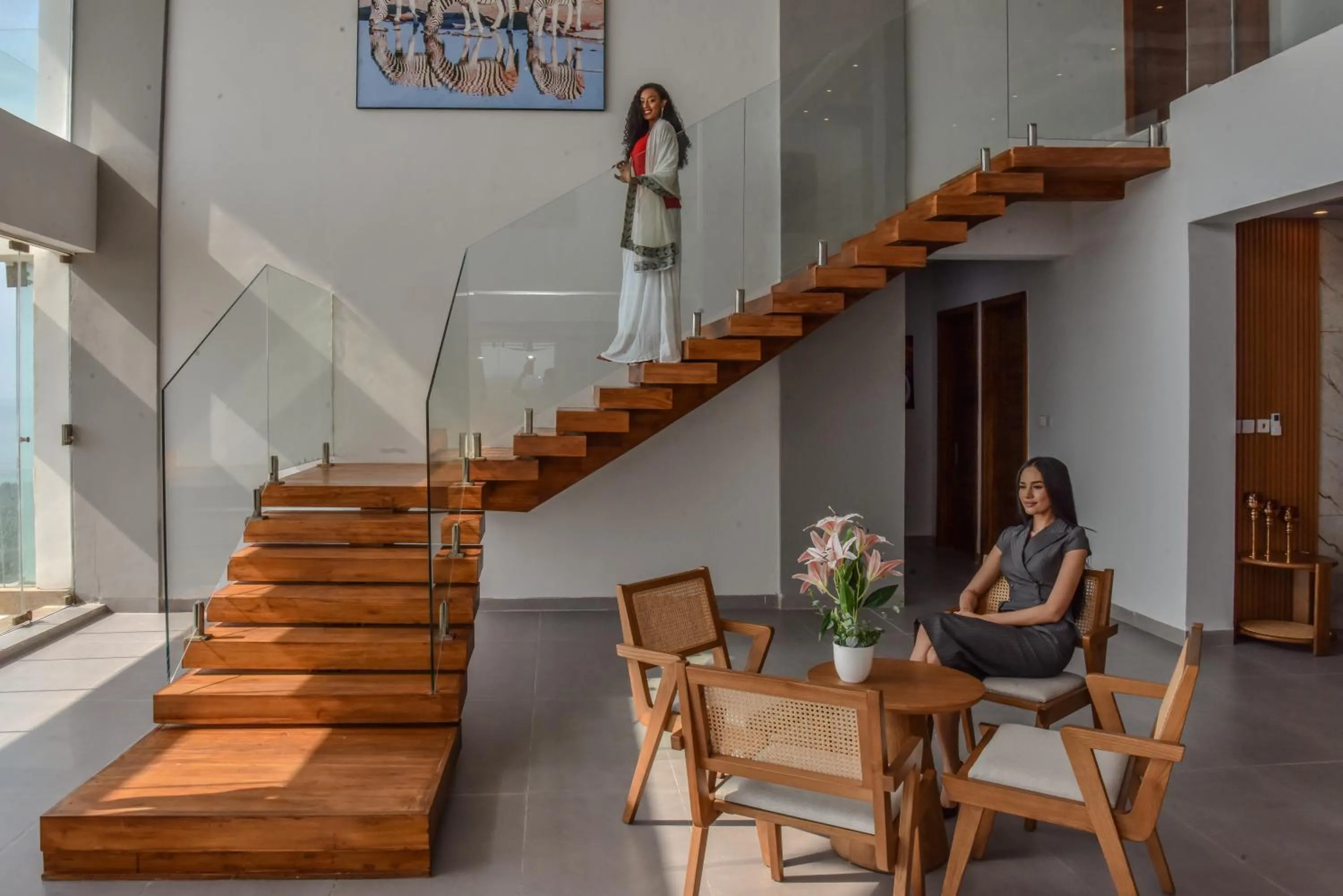 Living room in Blue Ocean Resort & Residences