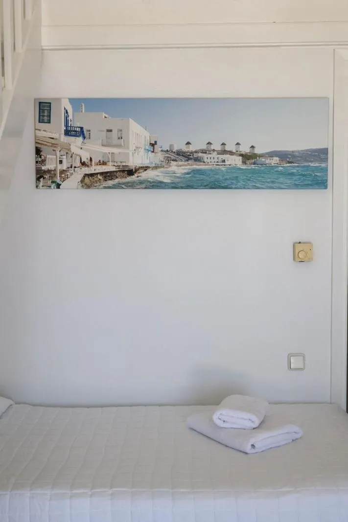 Bed in Adikri Villas & Suites