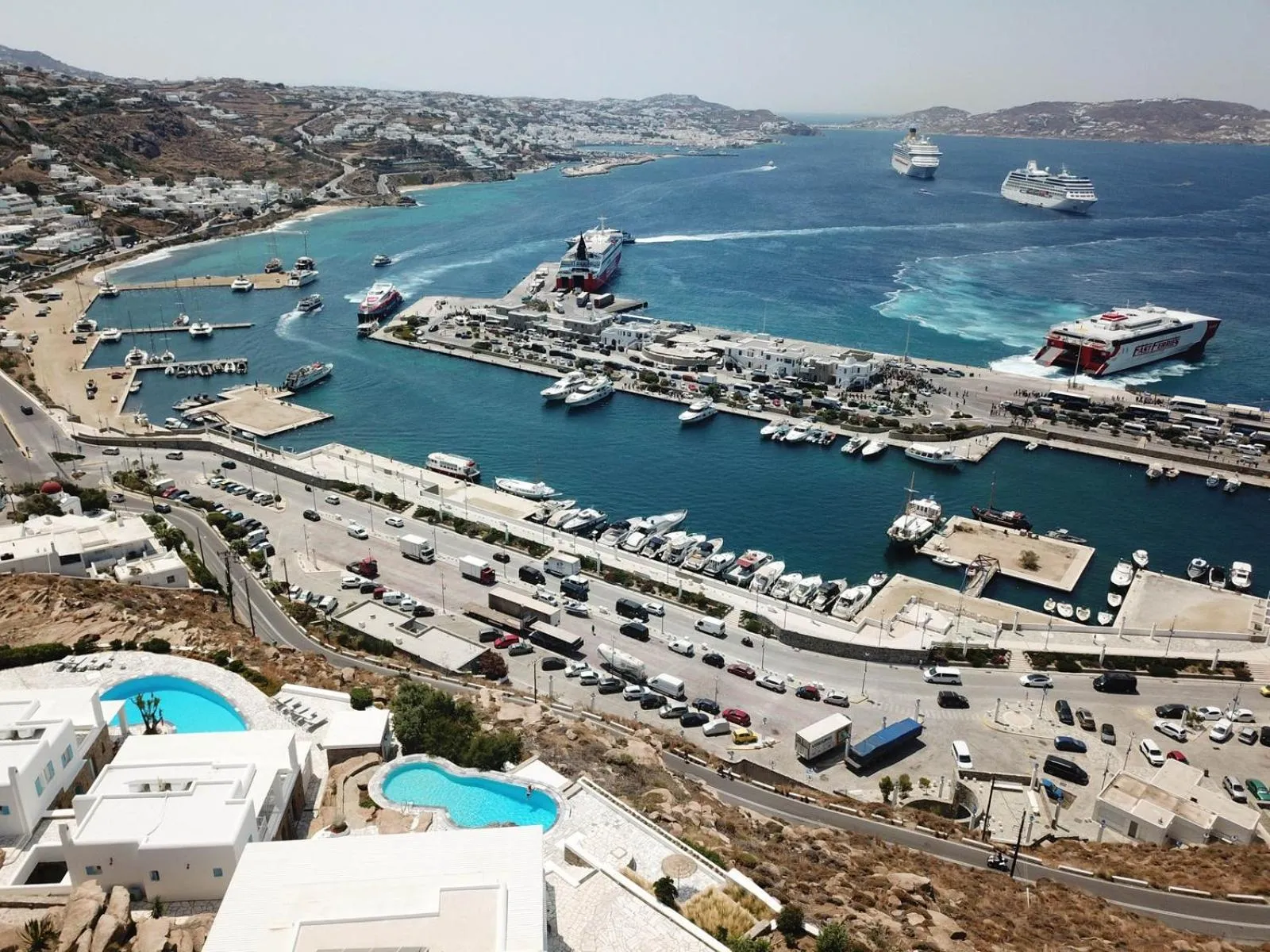 Property building in Adikri Villas & Suites