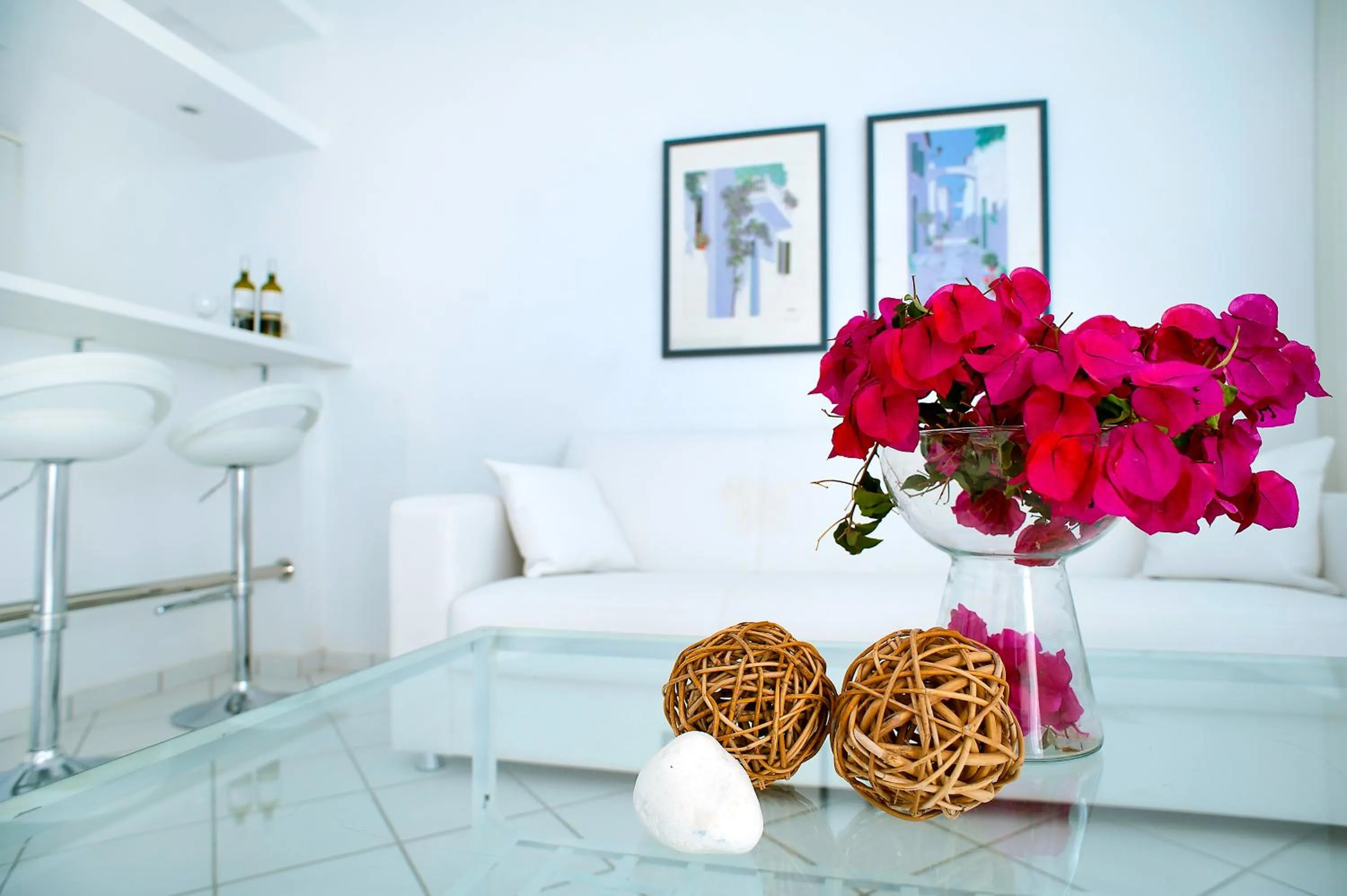 Living room in Adikri Villas & Suites