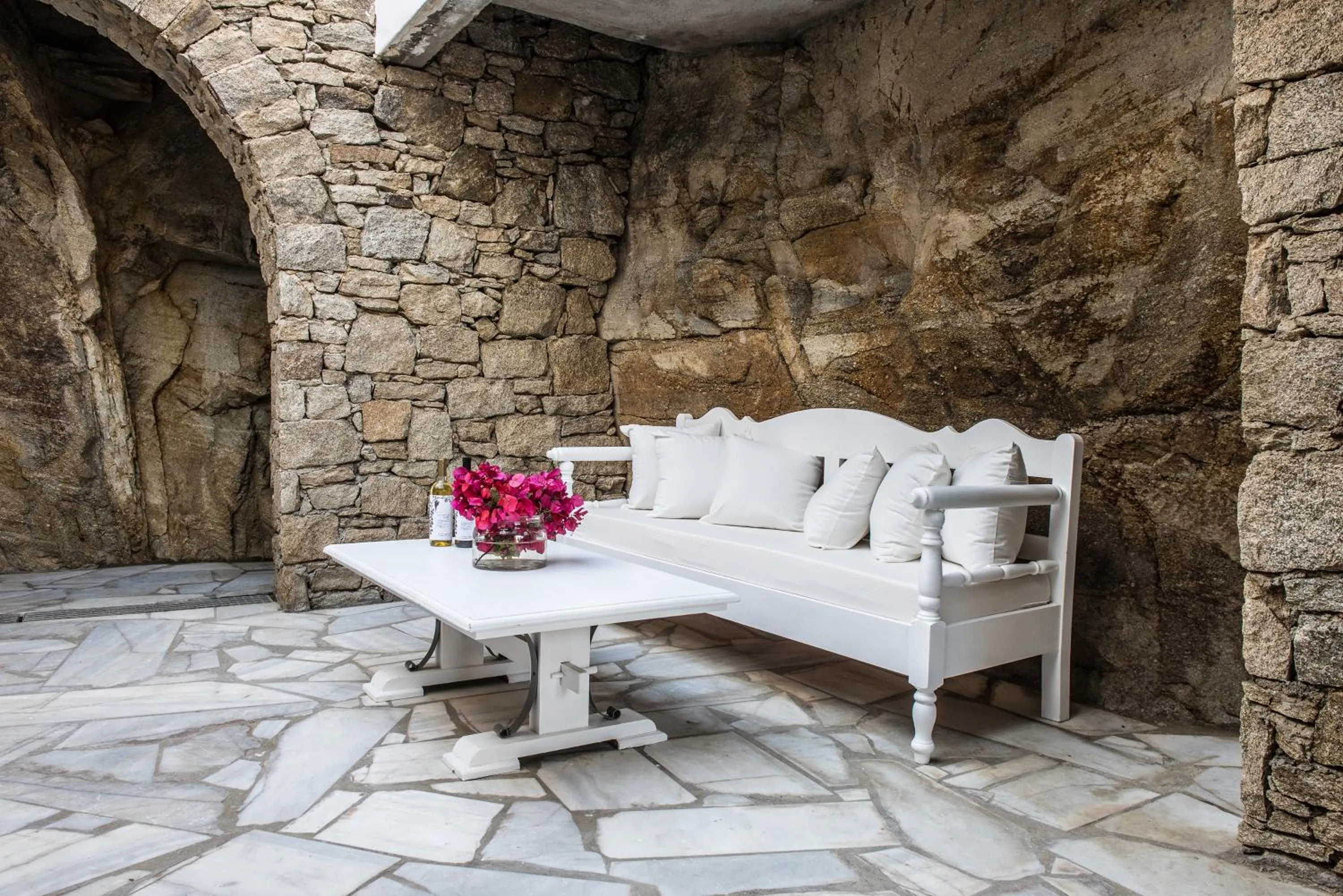Patio in Adikri Villas & Suites