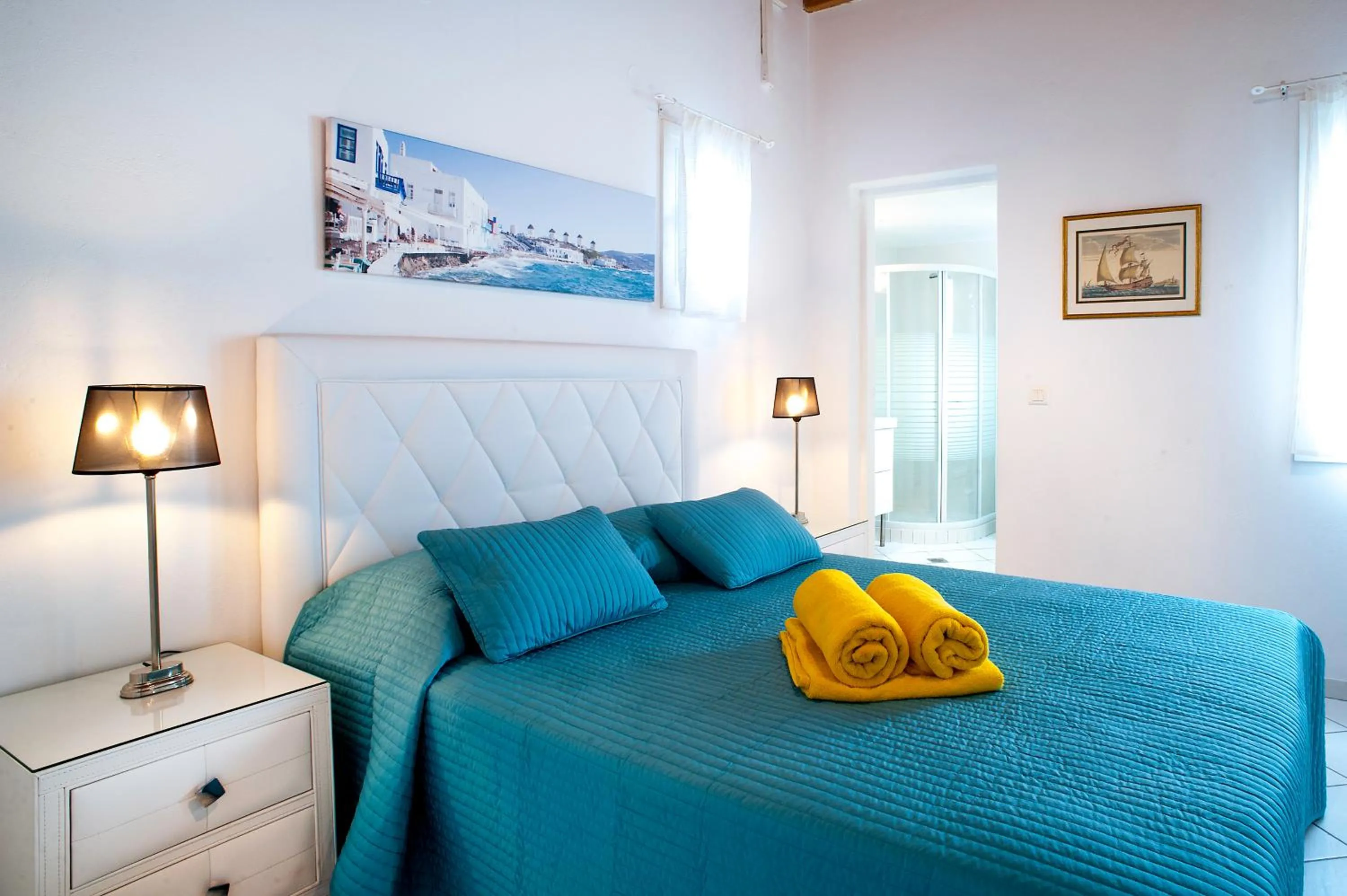 Bedroom, Bed in Adikri Villas & Suites
