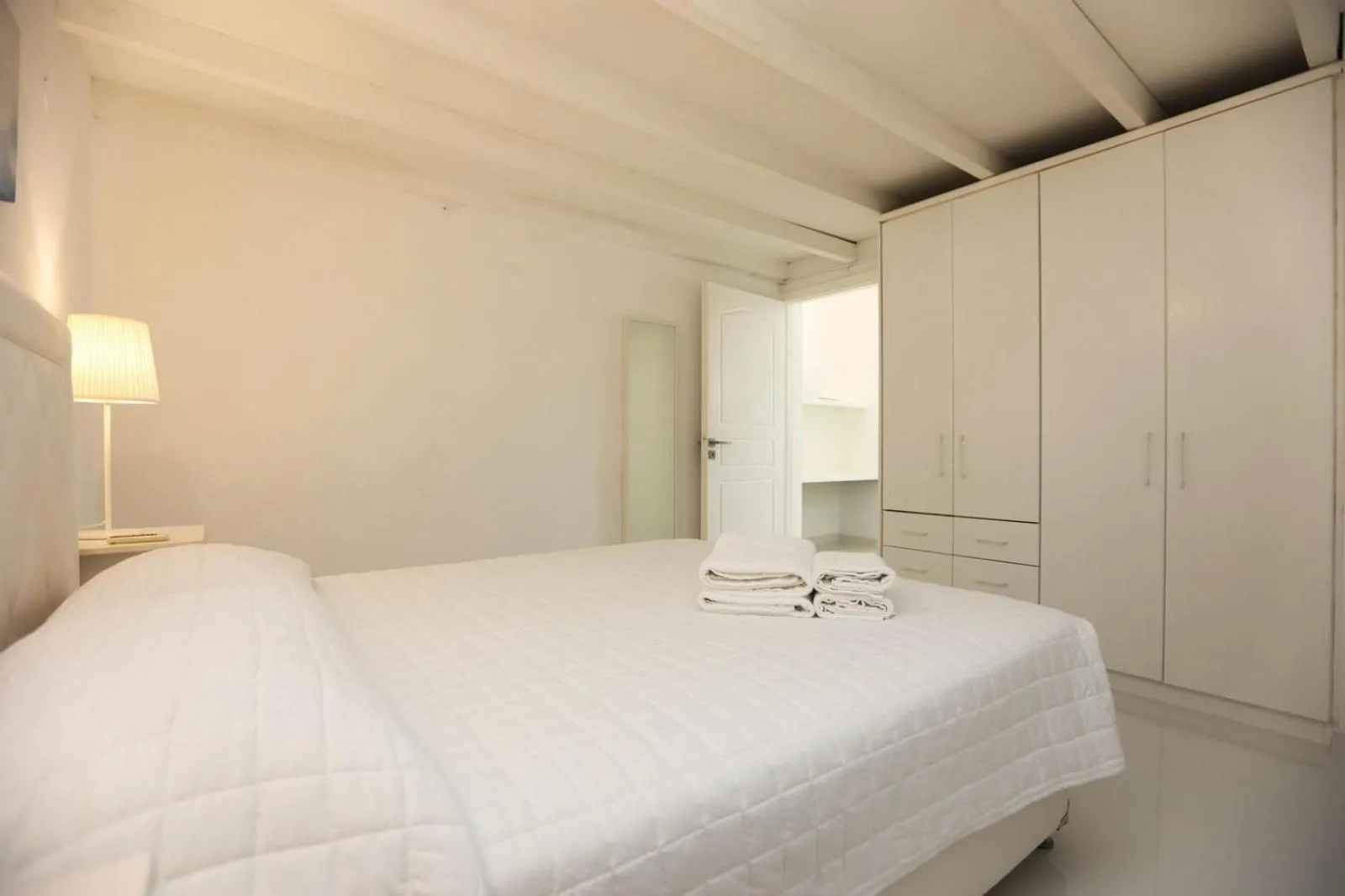 Bed in Adikri Villas & Suites