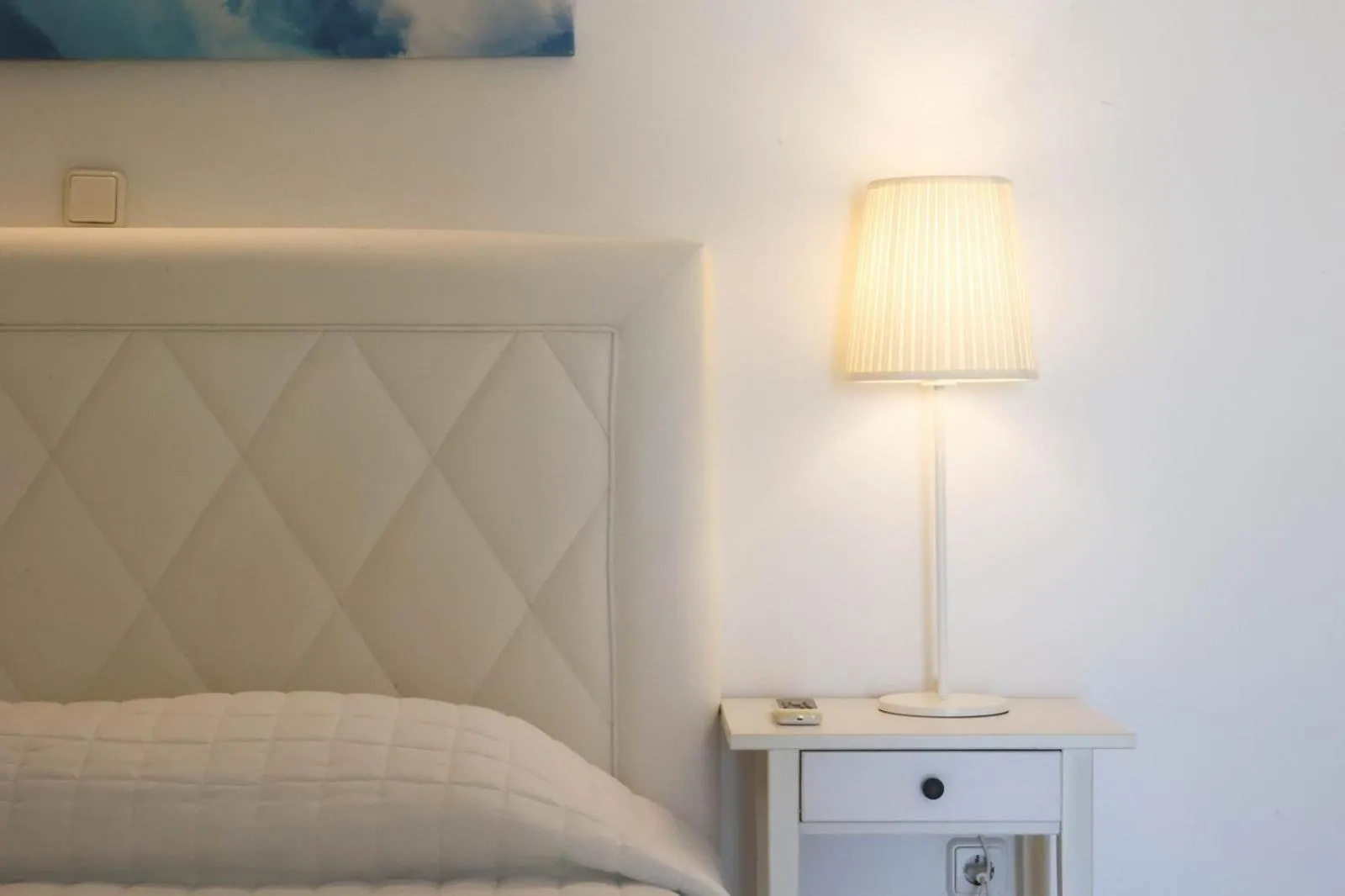Bed in Adikri Villas & Suites