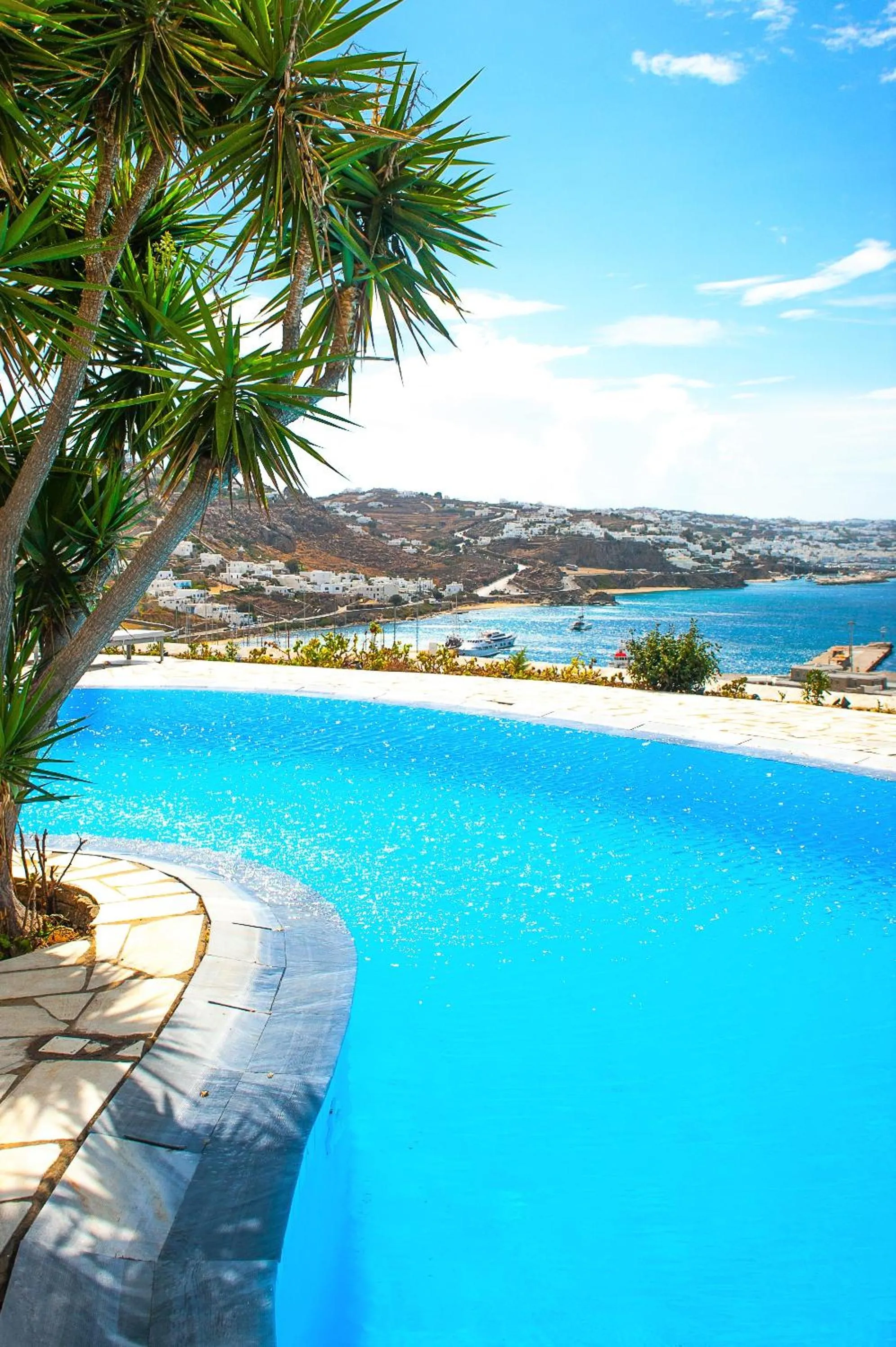 Pool view in Adikri Villas & Suites