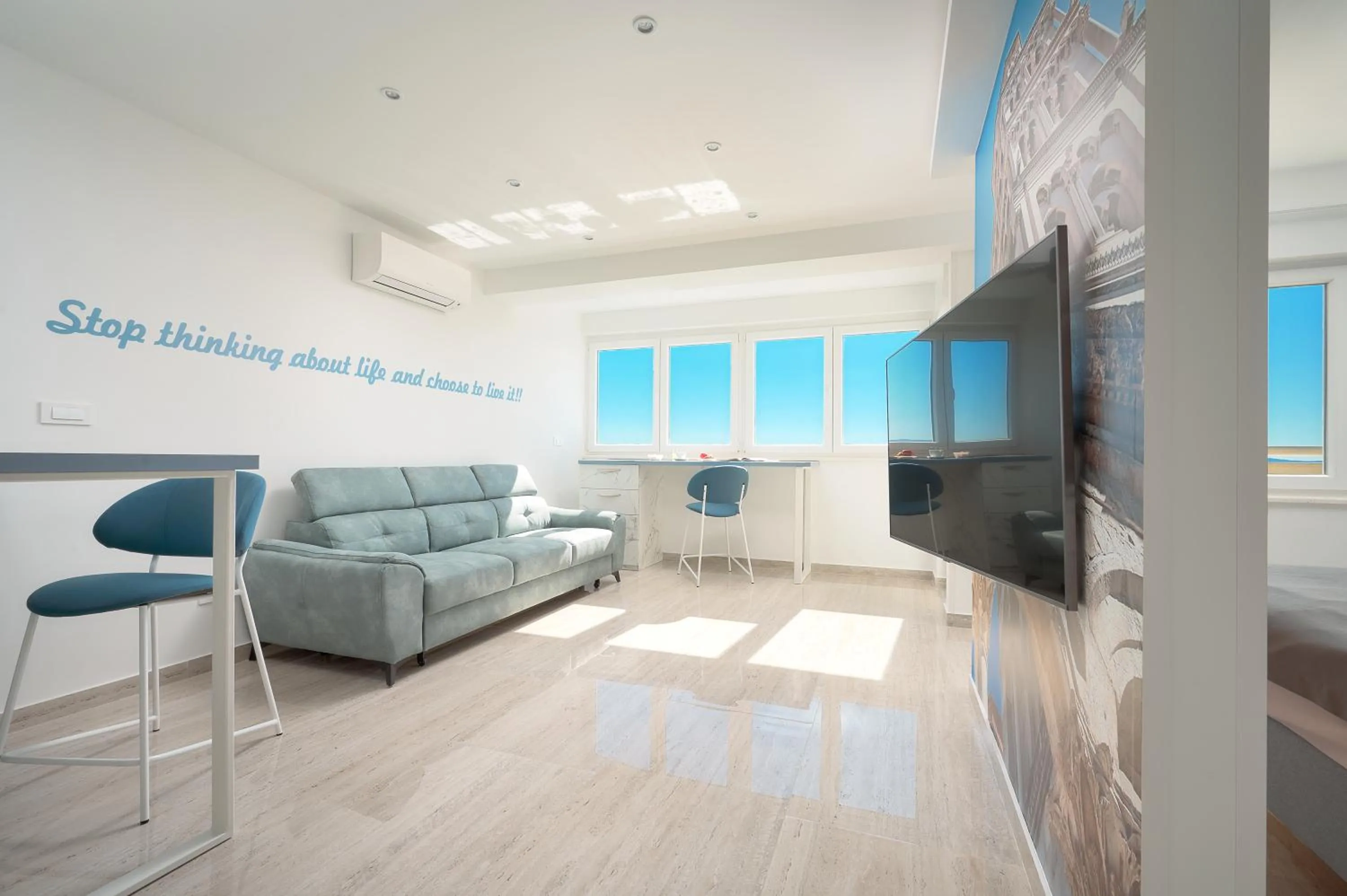 Living room in Sea View Apartment 4 You in Split