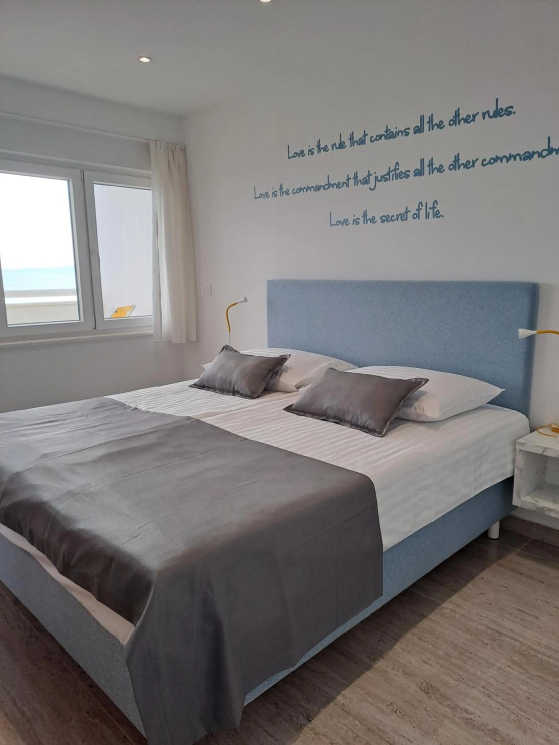 Bed in Sea View Apartment 4 You in Split