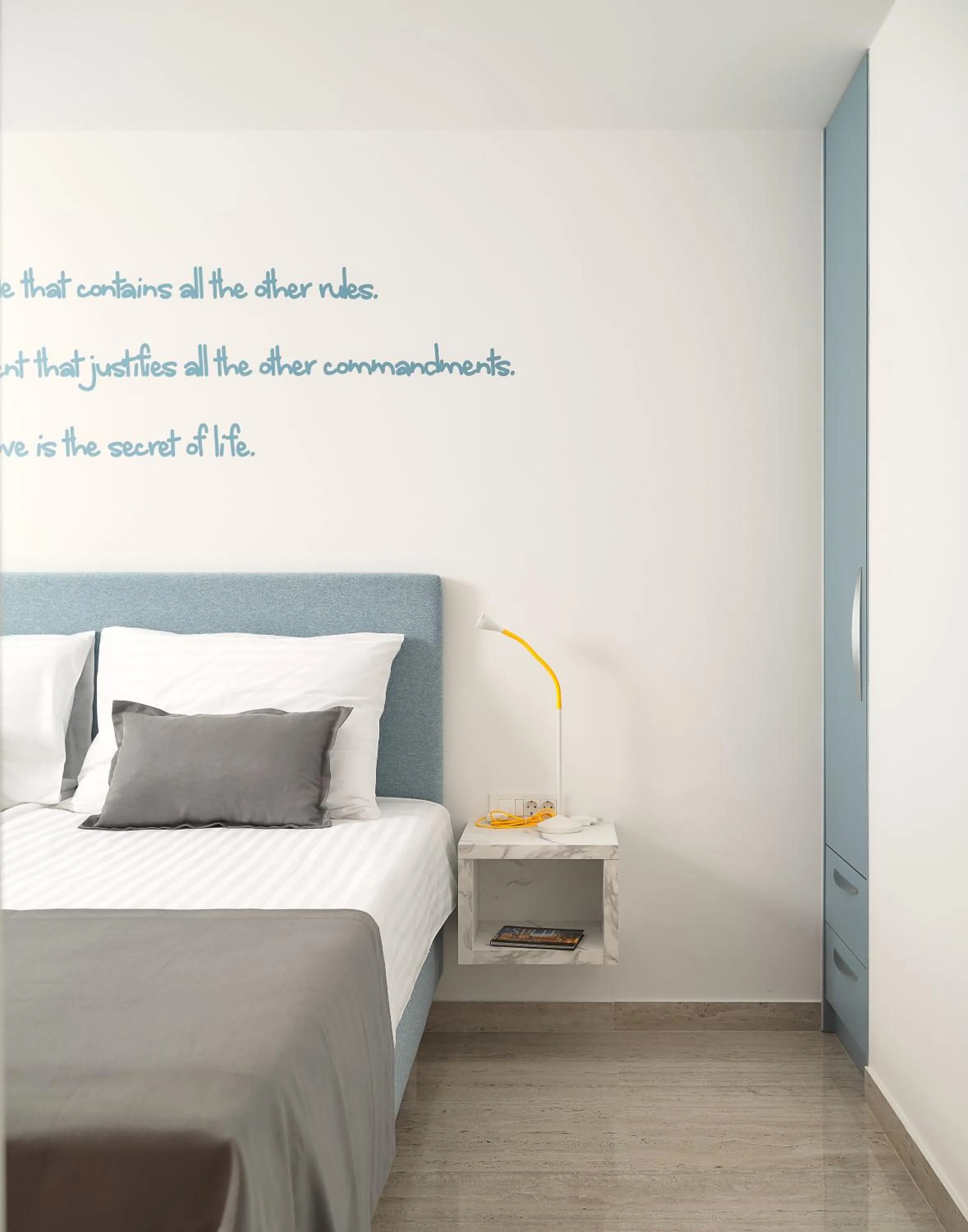 Bed in Sea View Apartment 4 You in Split