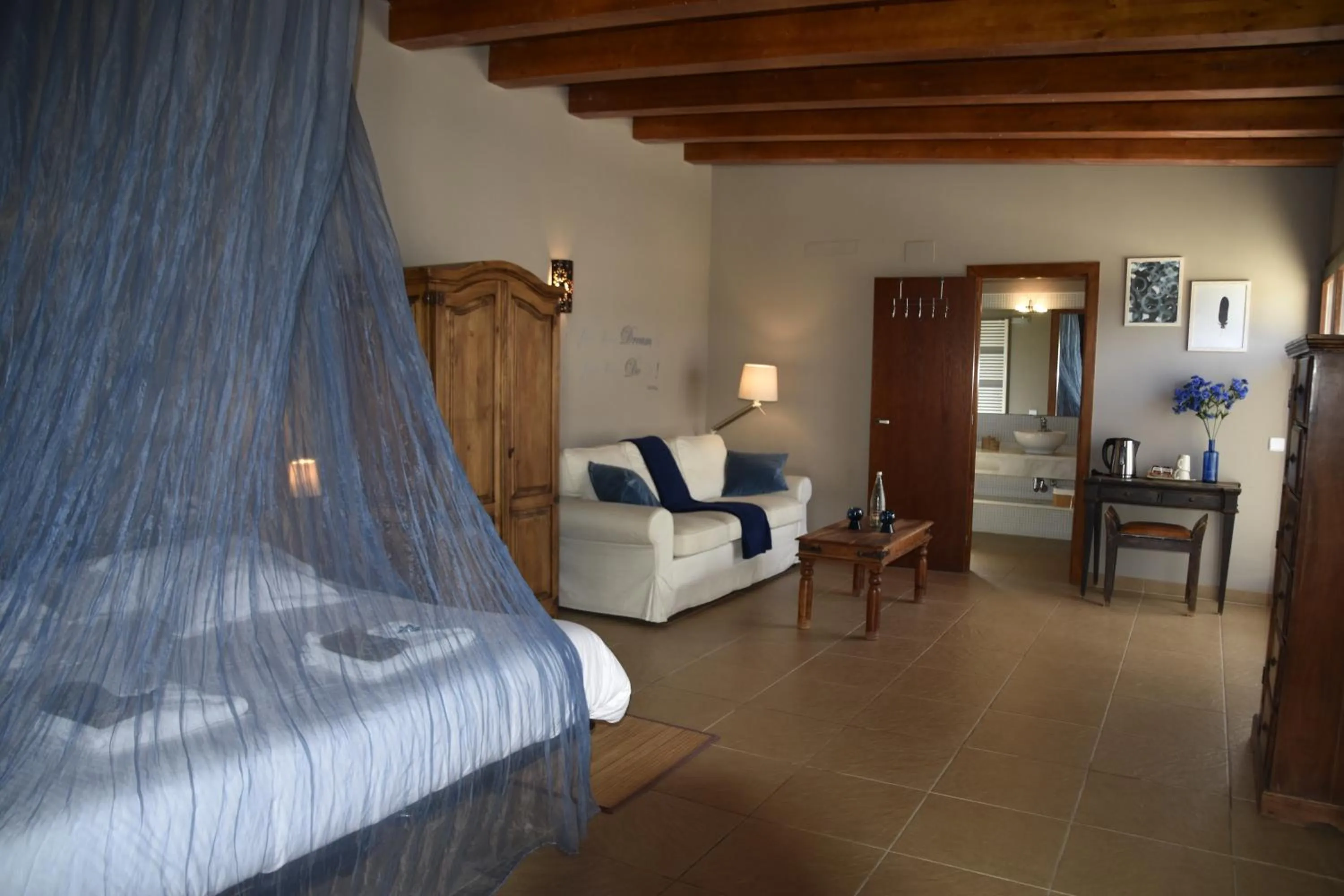 Living room in B&B El Ranxo