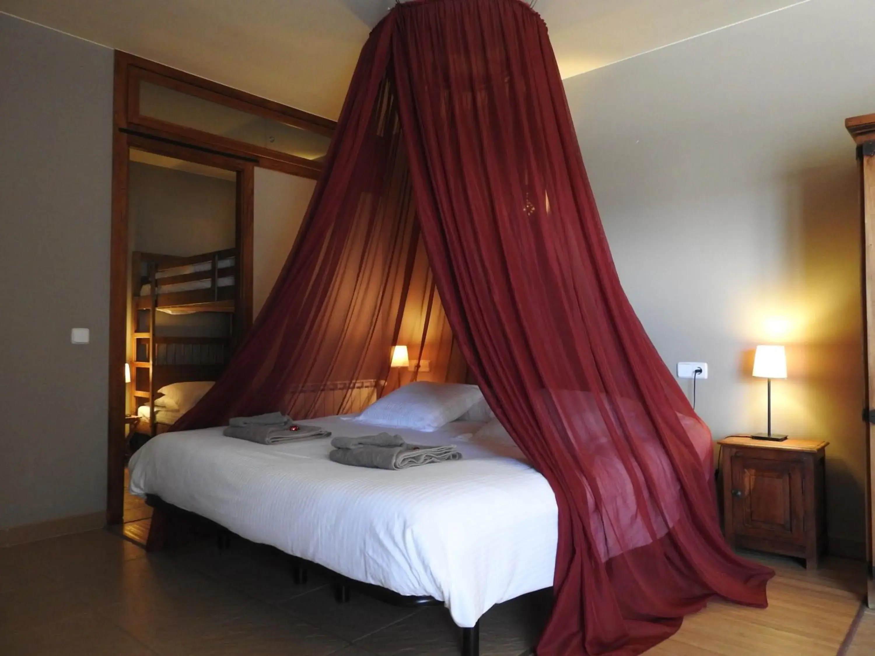 Family Room with Garden View in B&B El Ranxo Family Room with Garden View in B&B El Ranxo