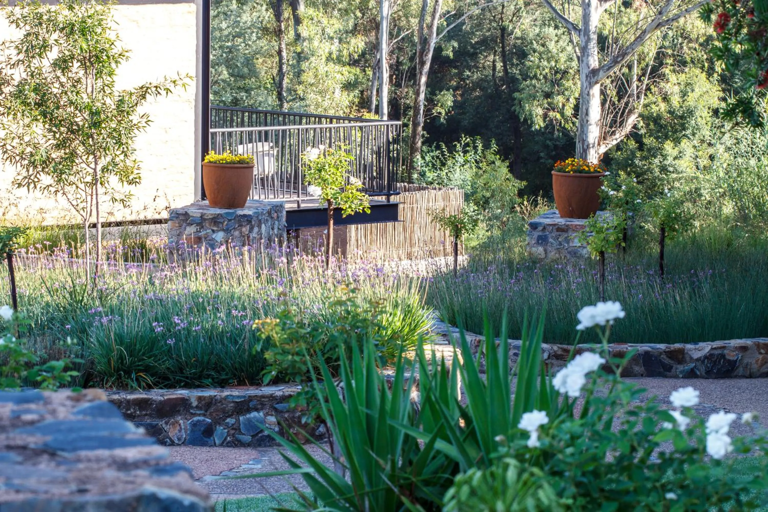 Garden in Riverstone Lodge