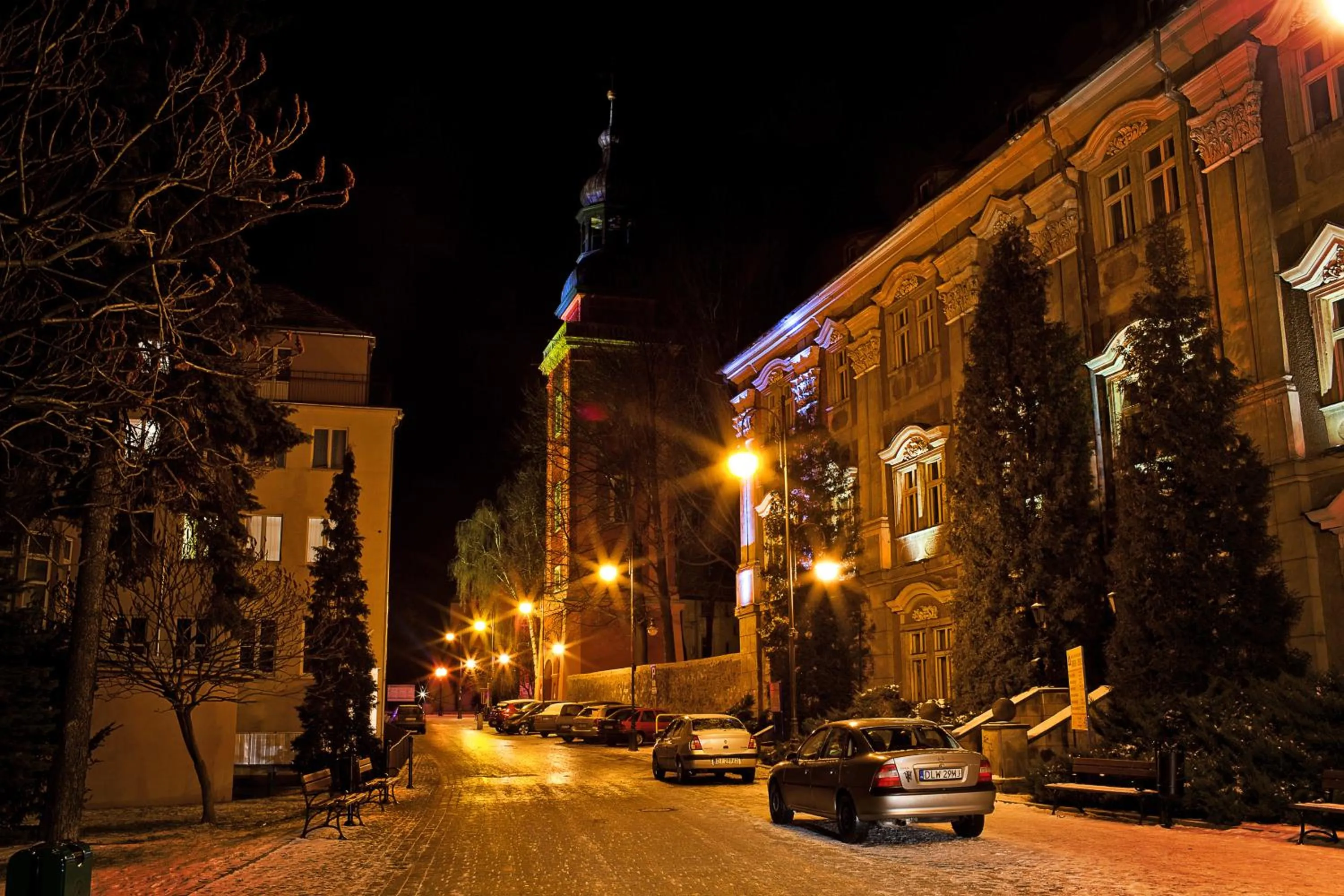 Winter in Uzdrowisko Cieplice - Jelenia Góra - Długi Dom